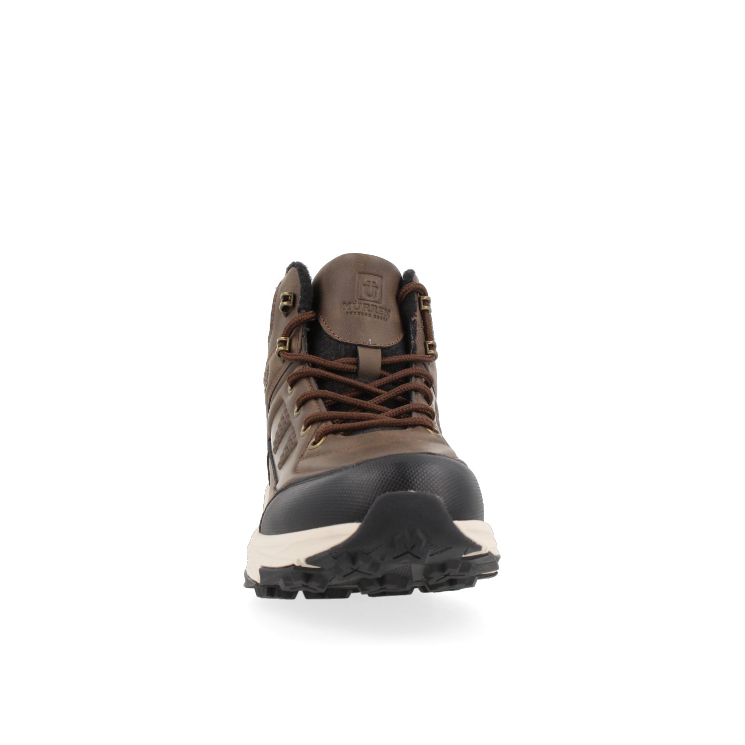Botin Tipo Industrial Vazza color Cafe para Hombre