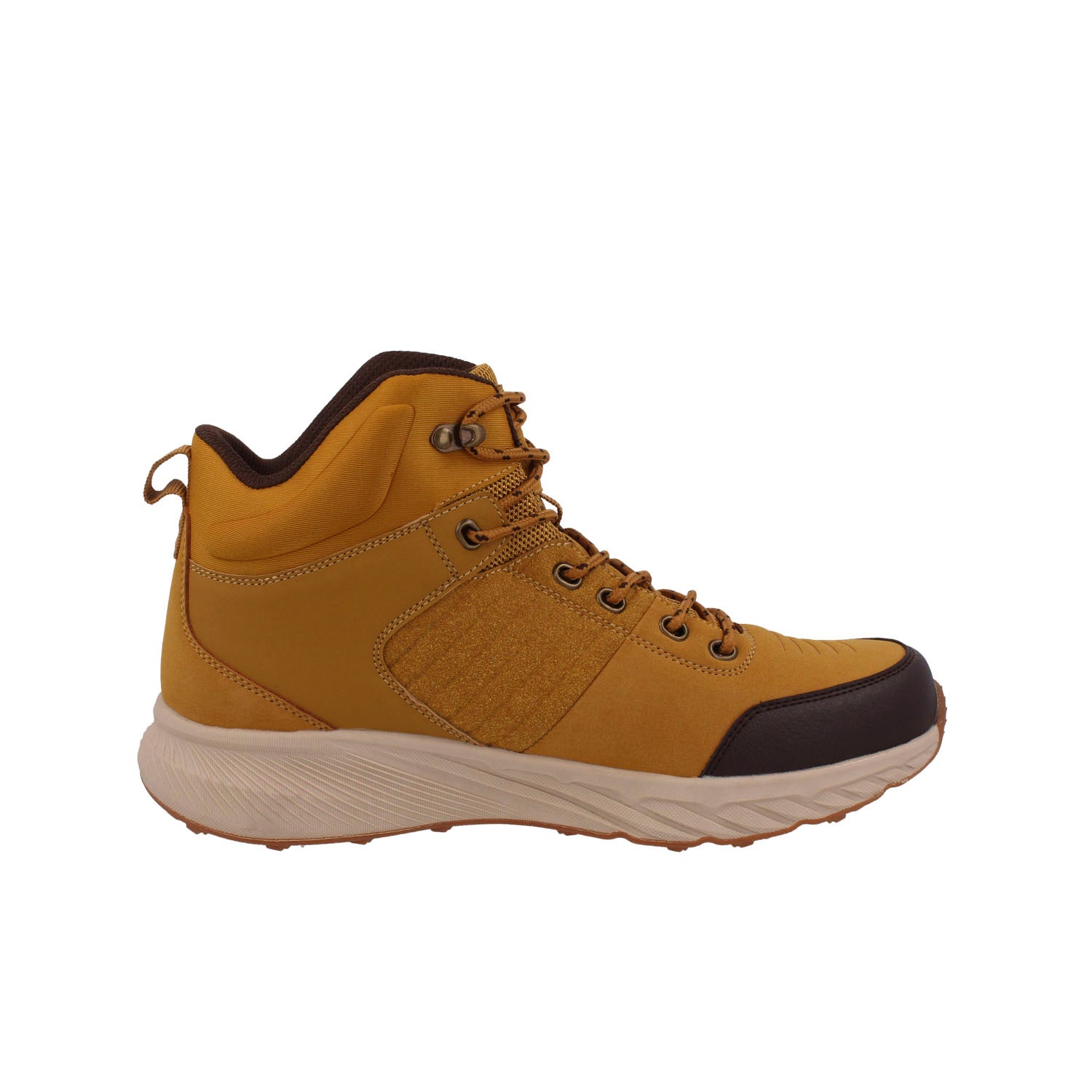 Botin Industrial Vazza color Camel para Hombre