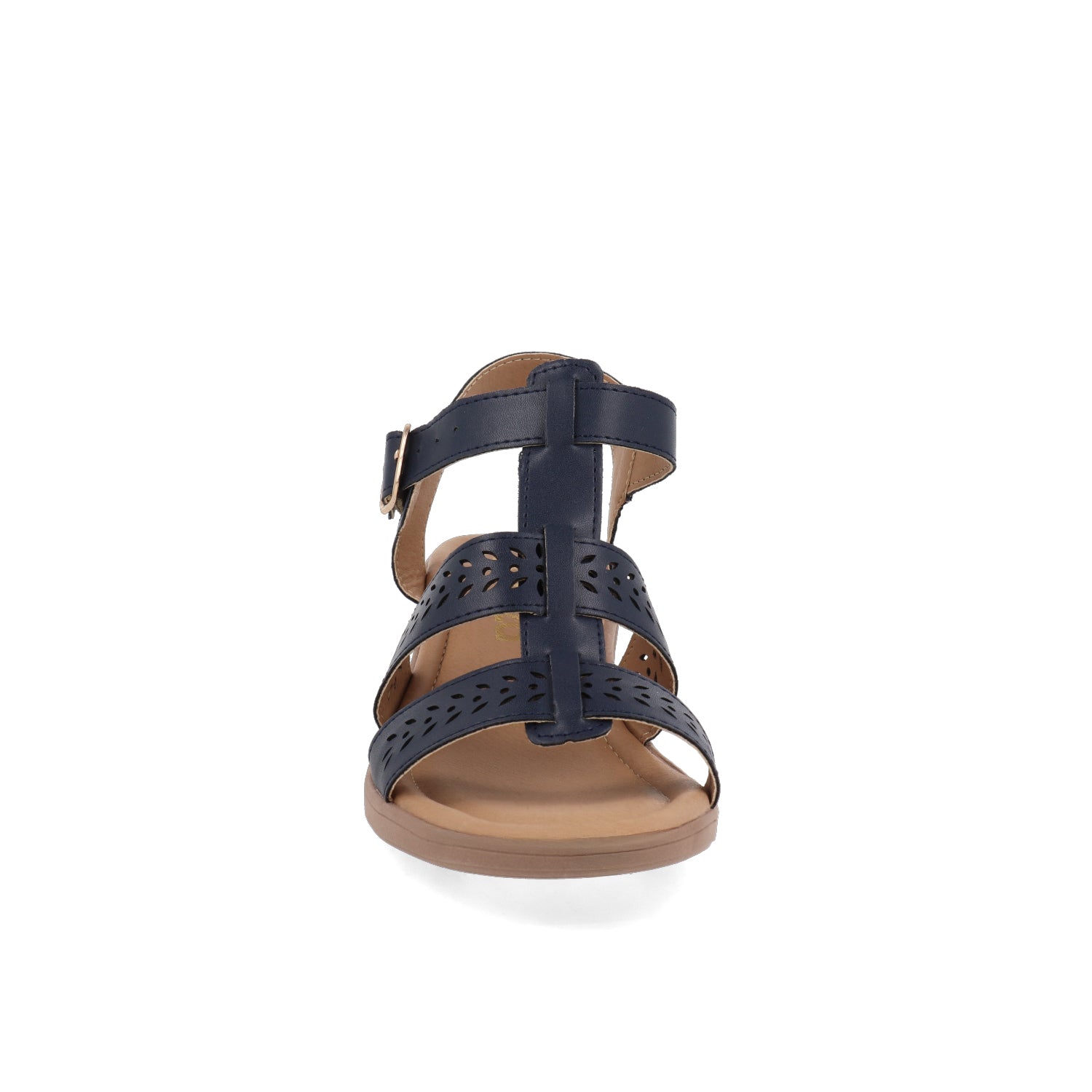 Sandalia Casual Vazza color Azul Marino para Mujer con perforaciones