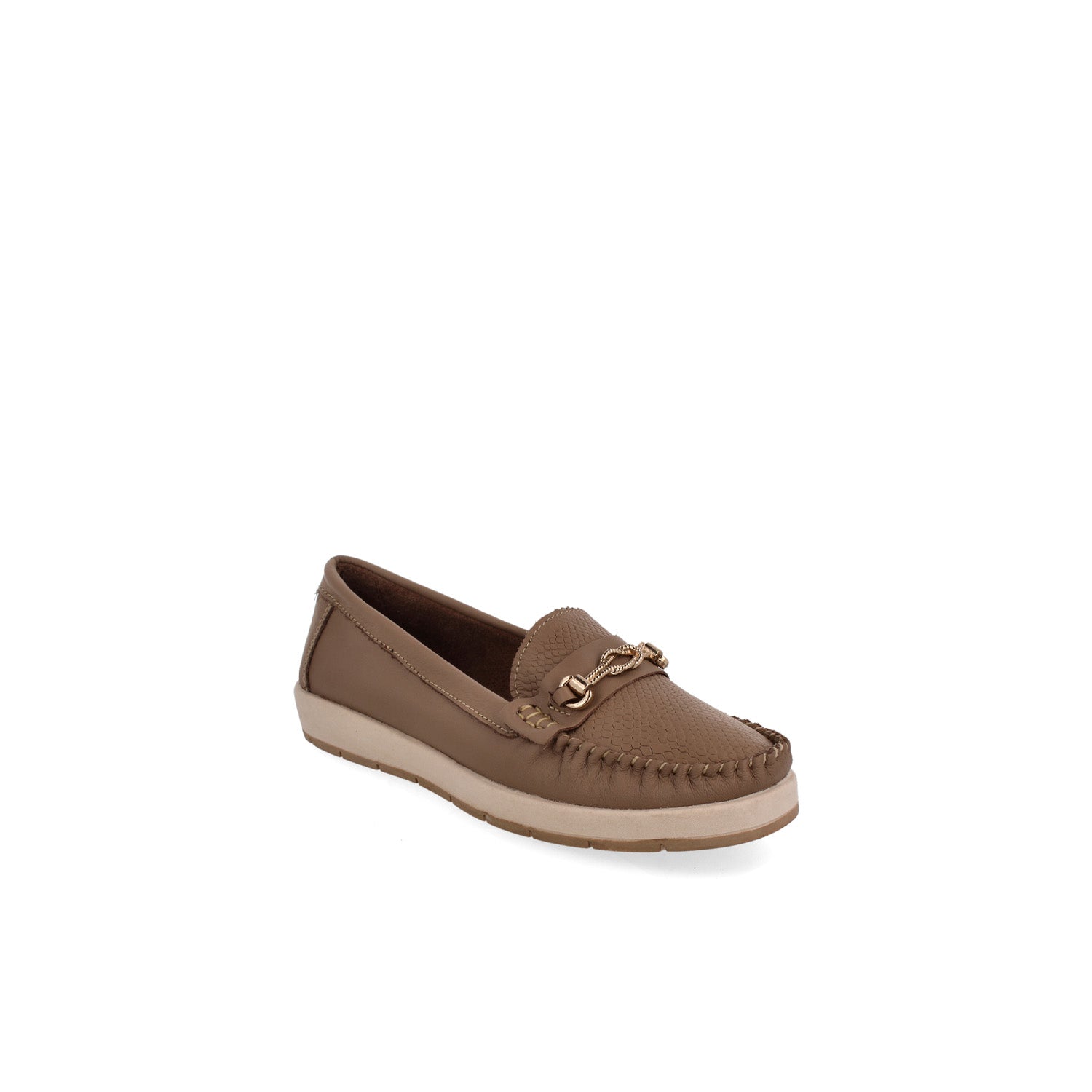 Zapato Casual Vazza color Nude para Mujer