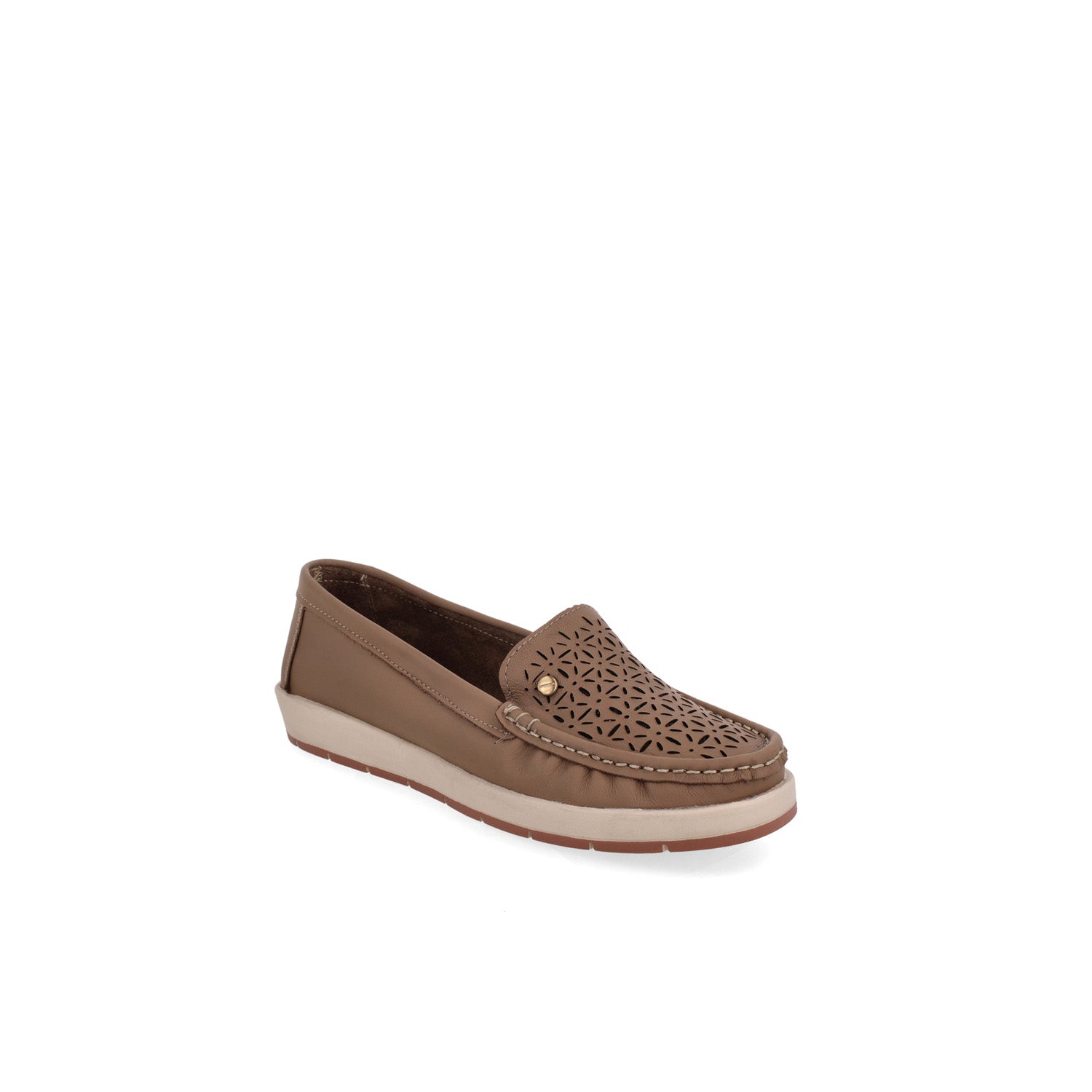 Zapato Casual Vazza color Nude para Mujer