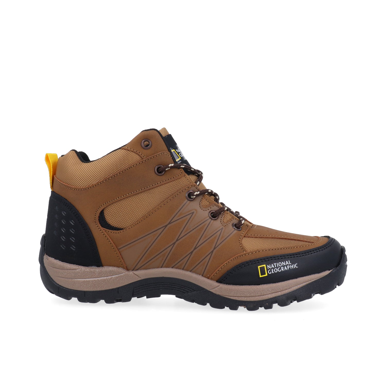 Botin Tipo Industrial Vazza color Café para Hombre