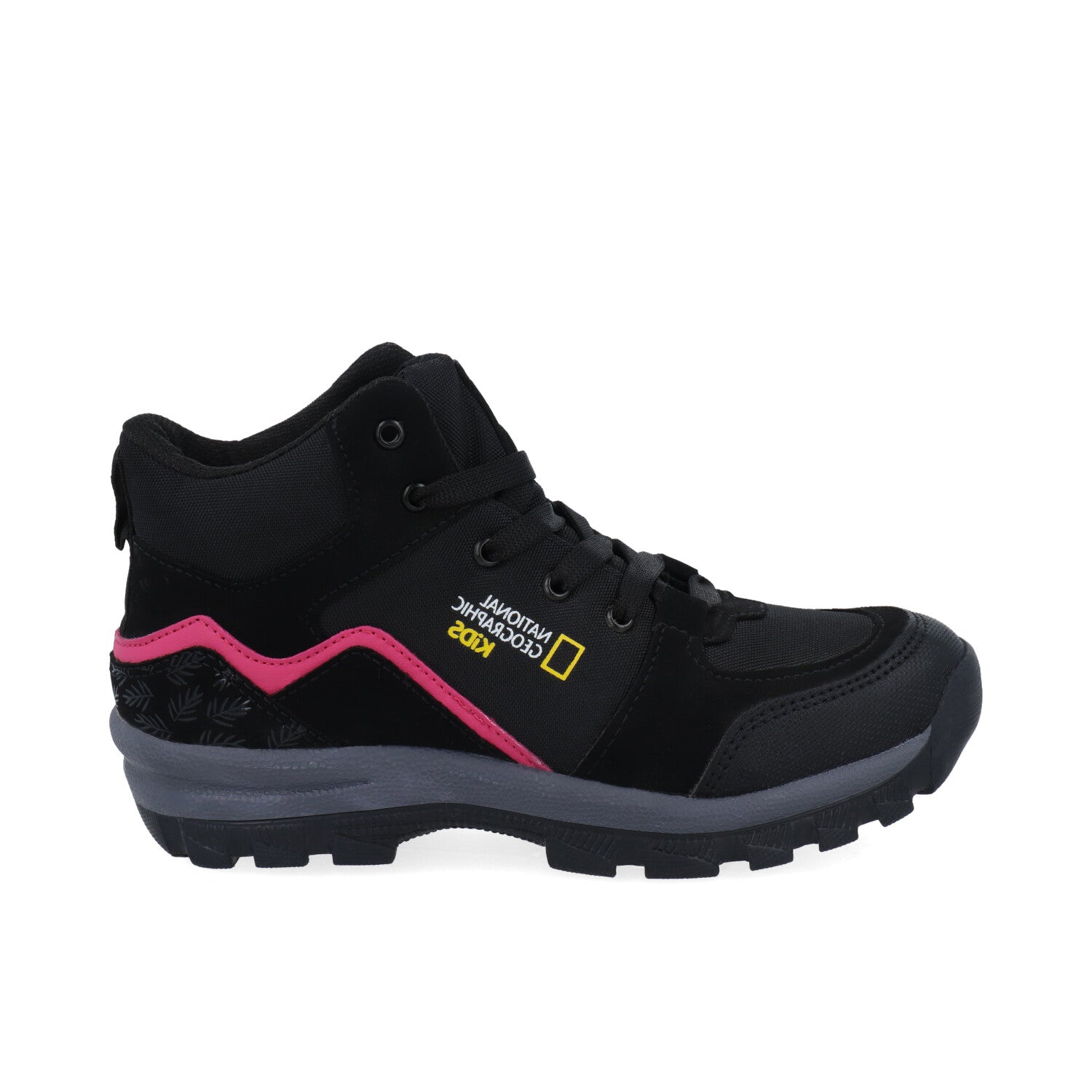 Botin Industrial National Geographic color Negro para Junior Niña