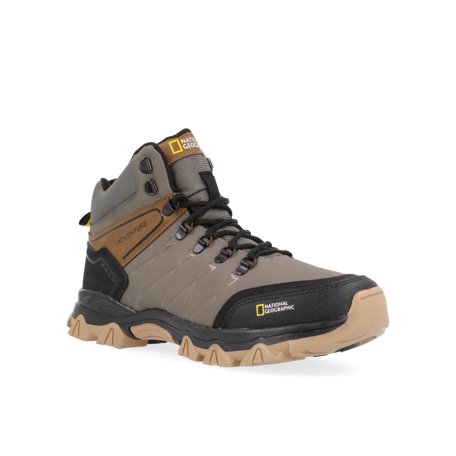 Botin Tipo Industrial National Geographic color Gris para Hombre