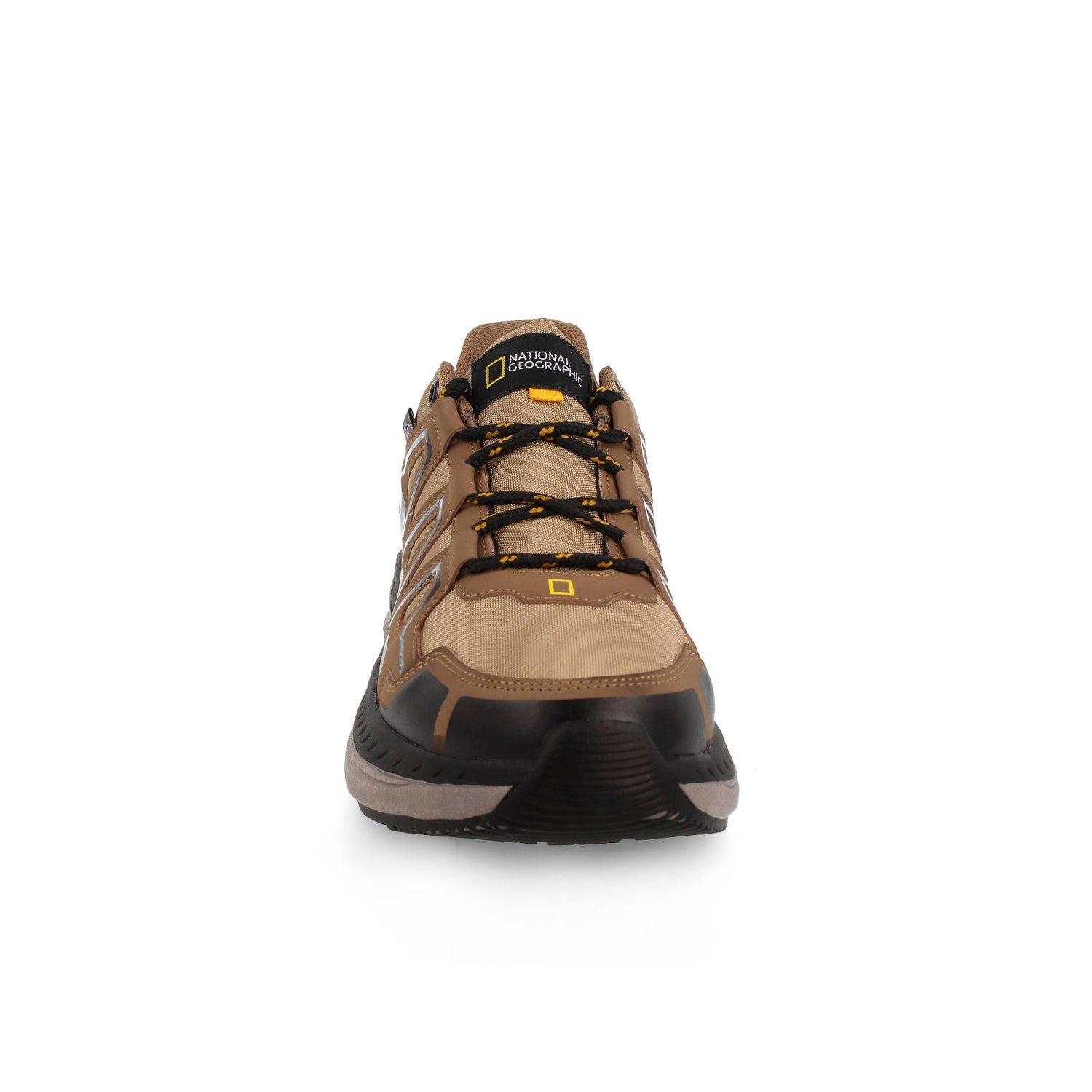 Tenis Urbano National Geographic color Camel Con Negro para Hombre