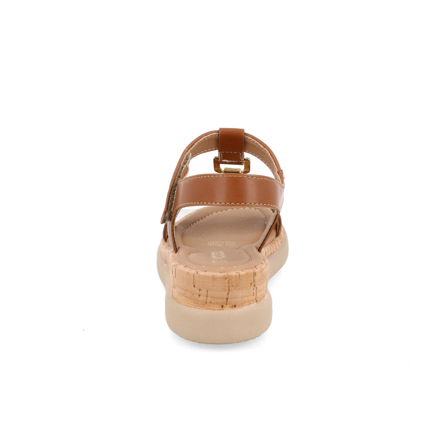Sandalia Casual Greenlove color Camel para Mujer