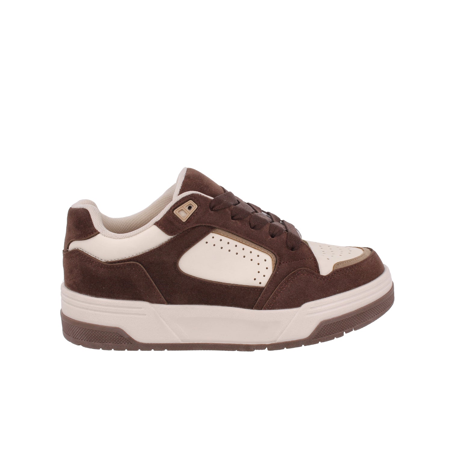 Tenis Urbano Ds Shoes color Latte/Cafe para Mujer