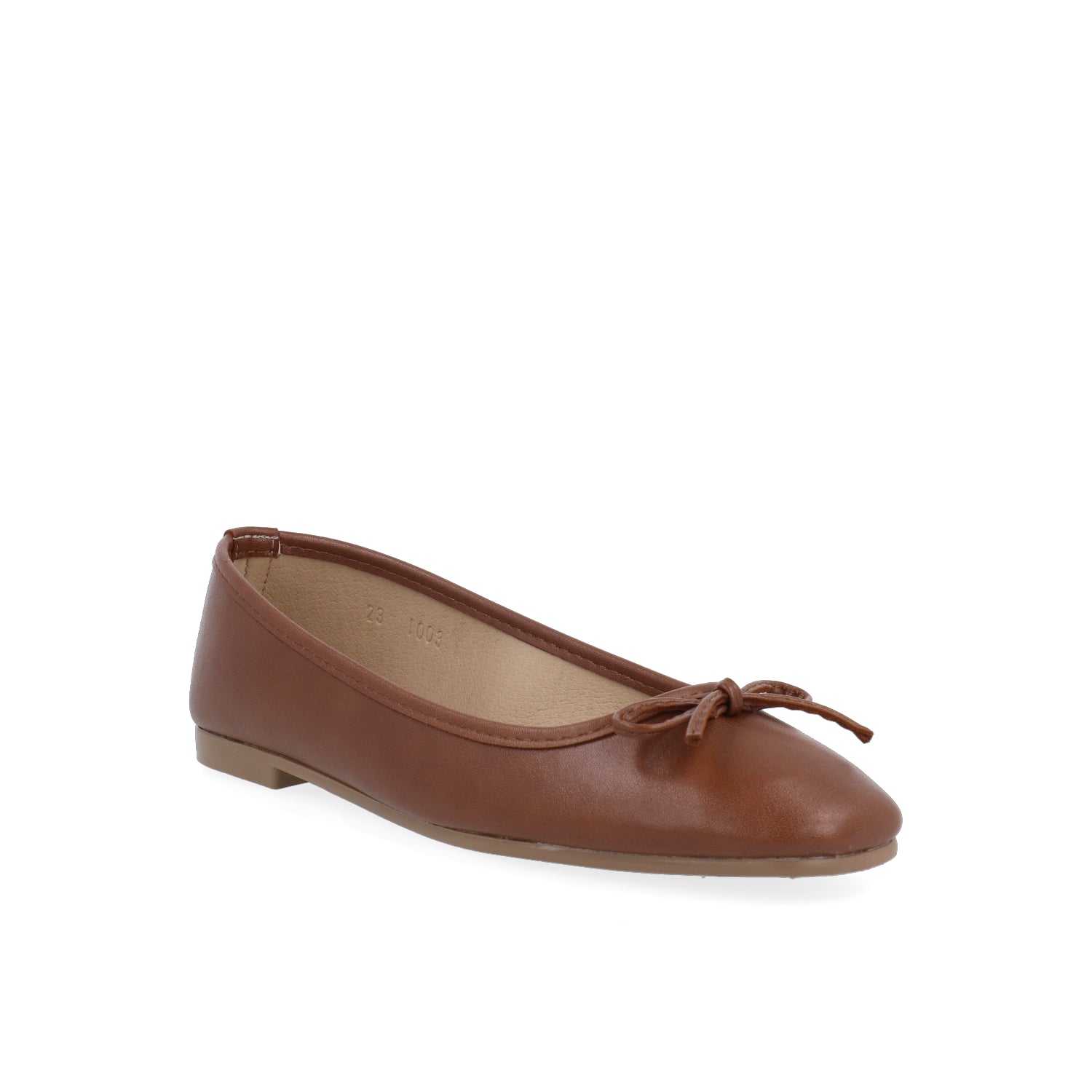 Ballerina Casual Vazza color Café para Mujer
