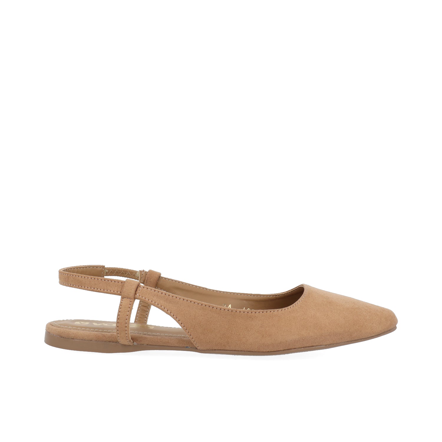 Ballerina Casual Vazza color Café claro para Mujer