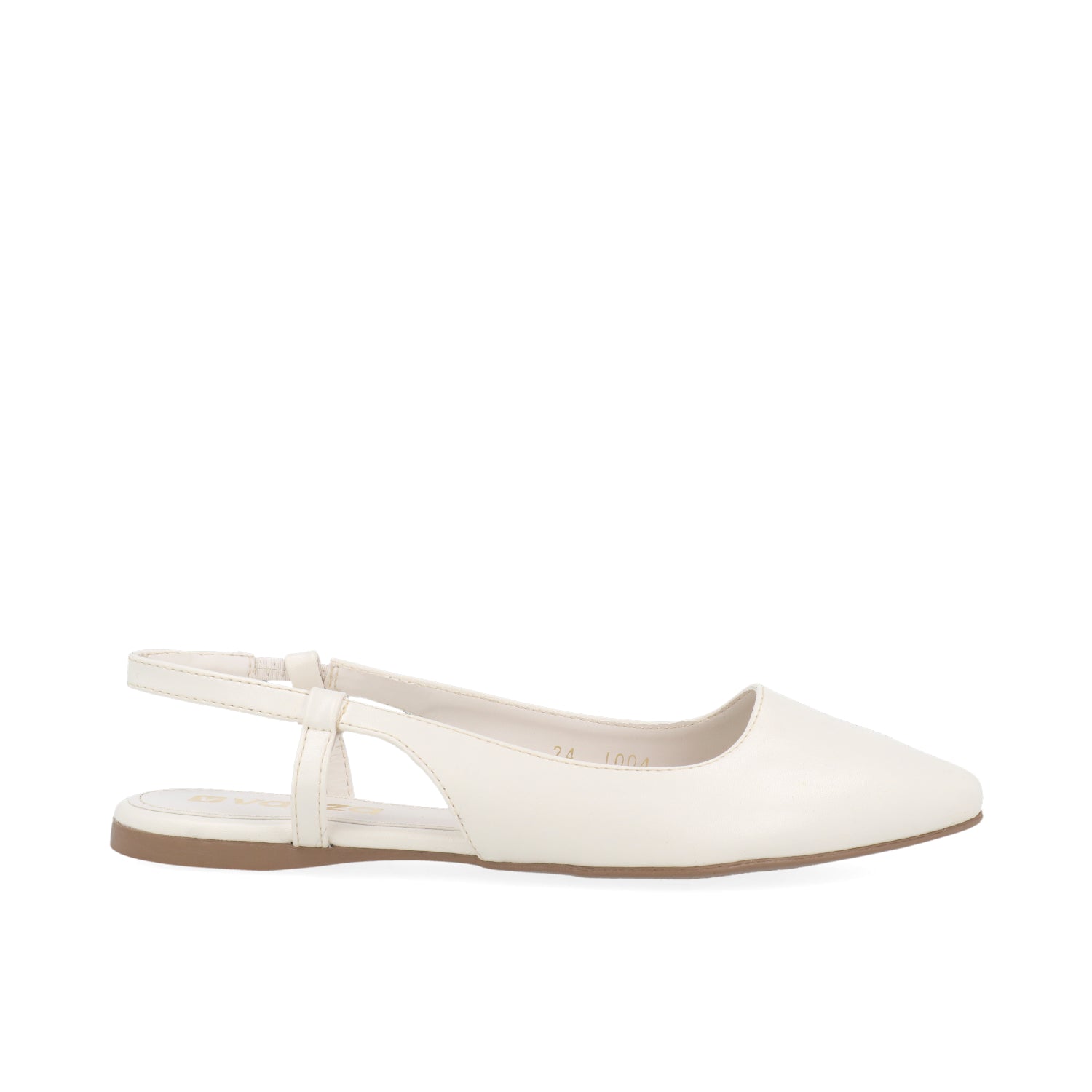 Ballerina Casual Vazza color Latte para Mujer