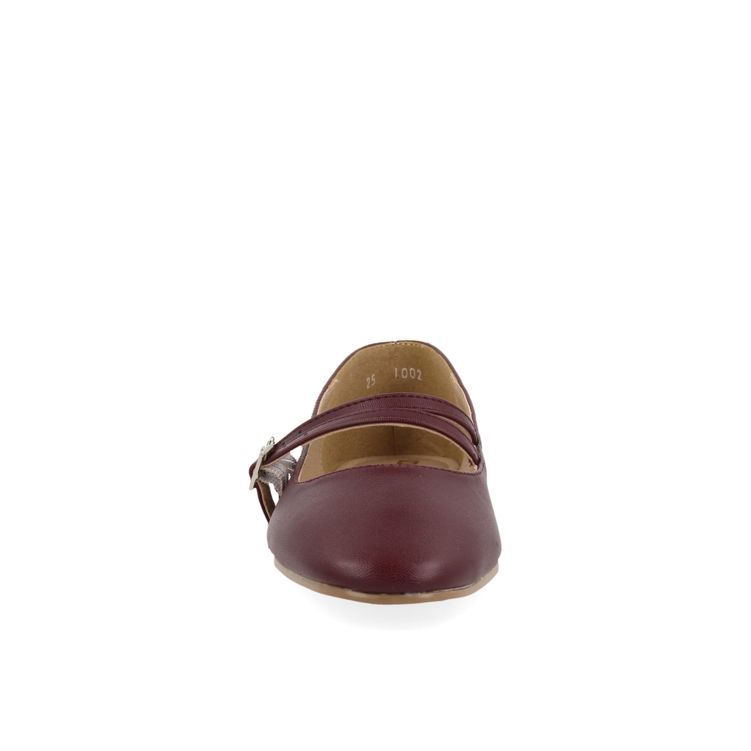 Ballerina Casual Vazza color Vino para Mujer