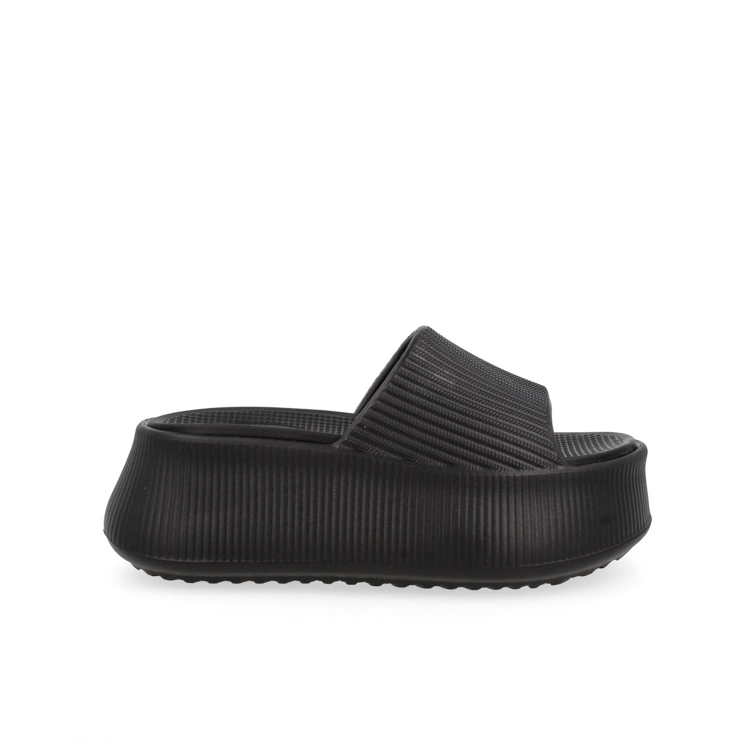 Sandalia de Playa Vazza color Negro para Mujer