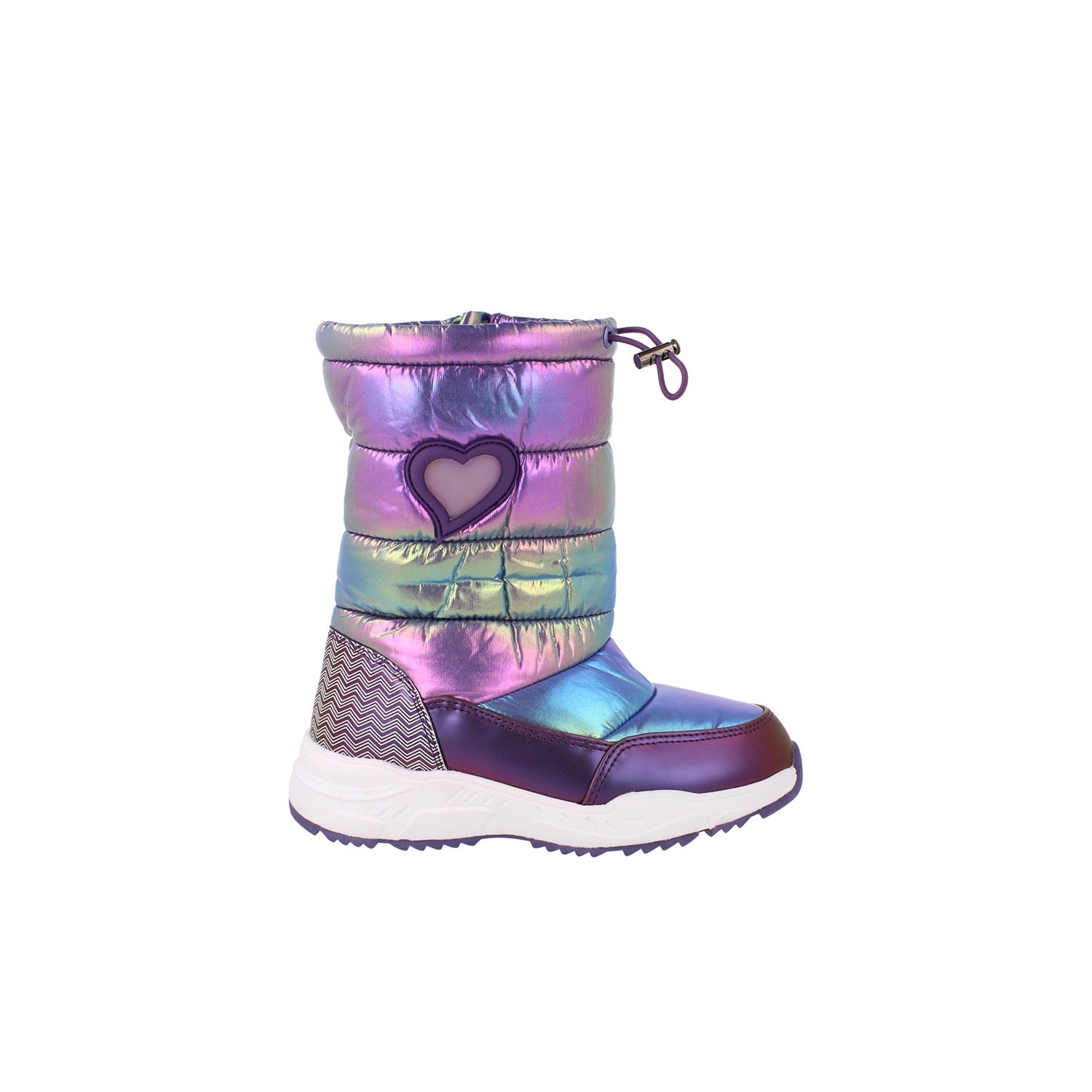 Bota Casual Vazza color Morado para Niña