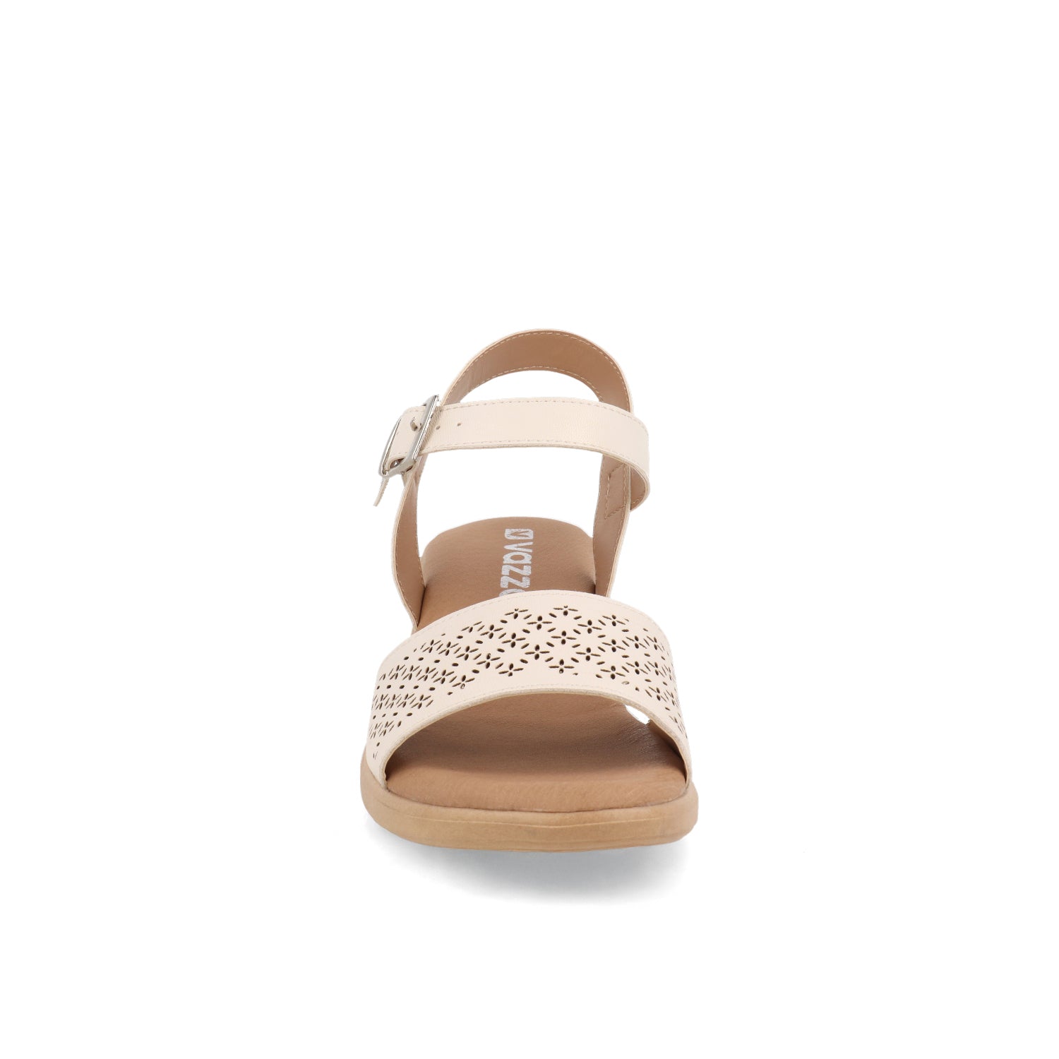 Sandalia Casual Vazza color Blanco para Mujer con perforaciones