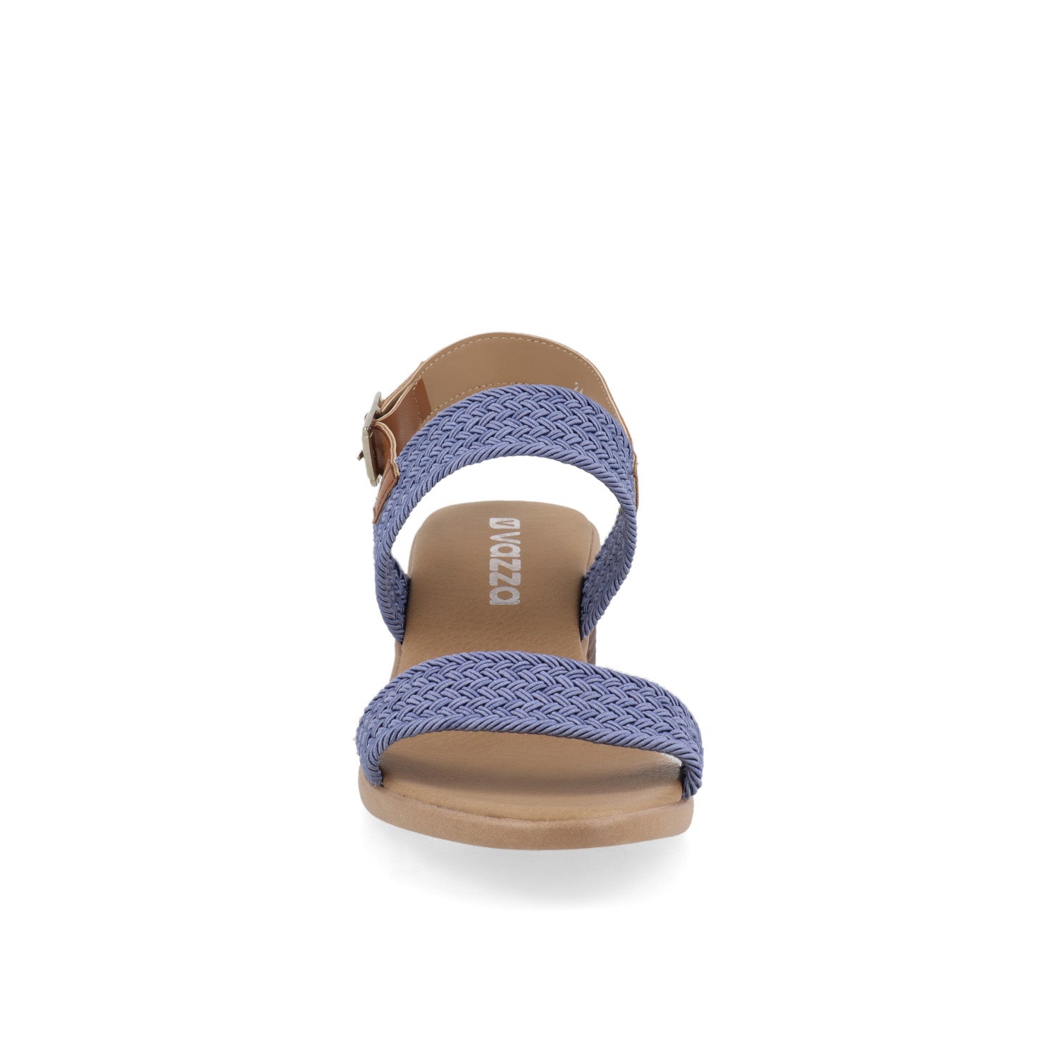 Sandalia Casual Vazza color Azul para Mujer con chinela tejida