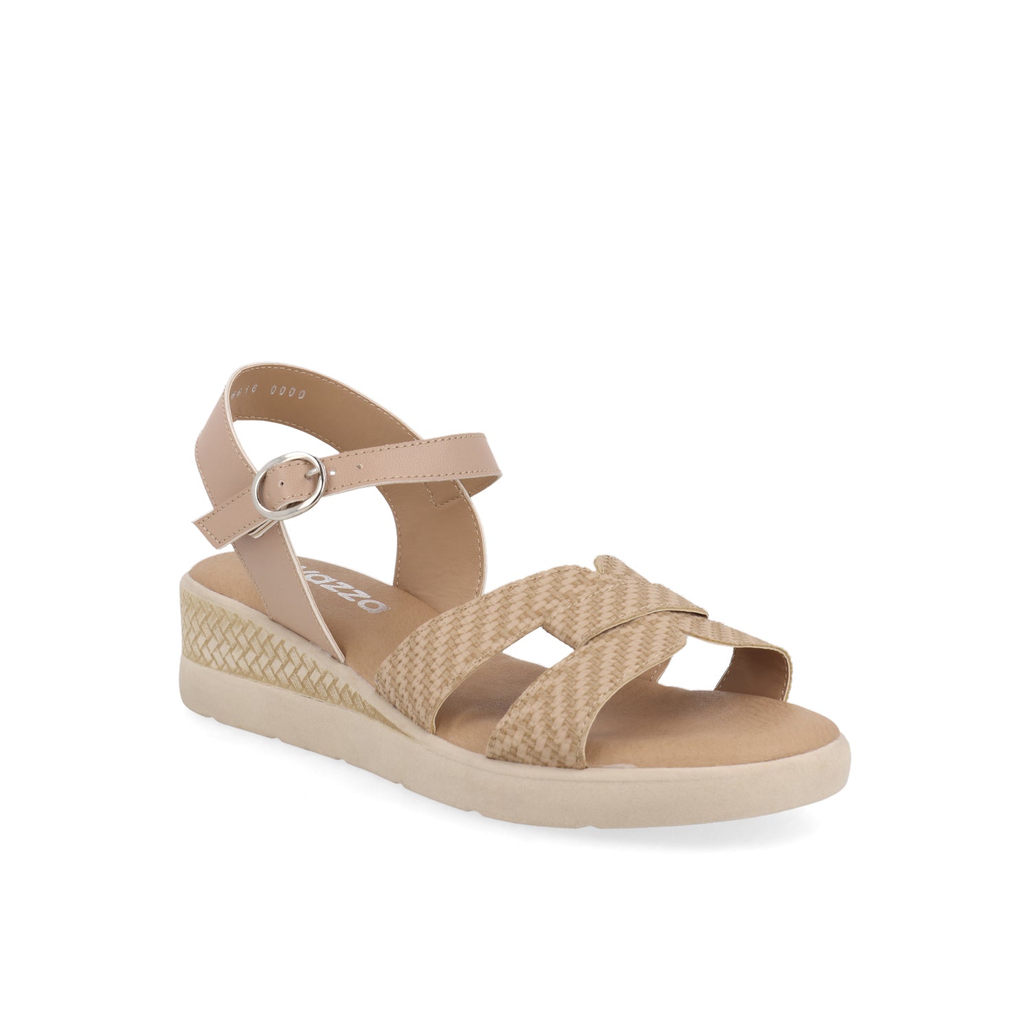 Sandalia Casual Vazza con plataforma color Trigo para Mujer