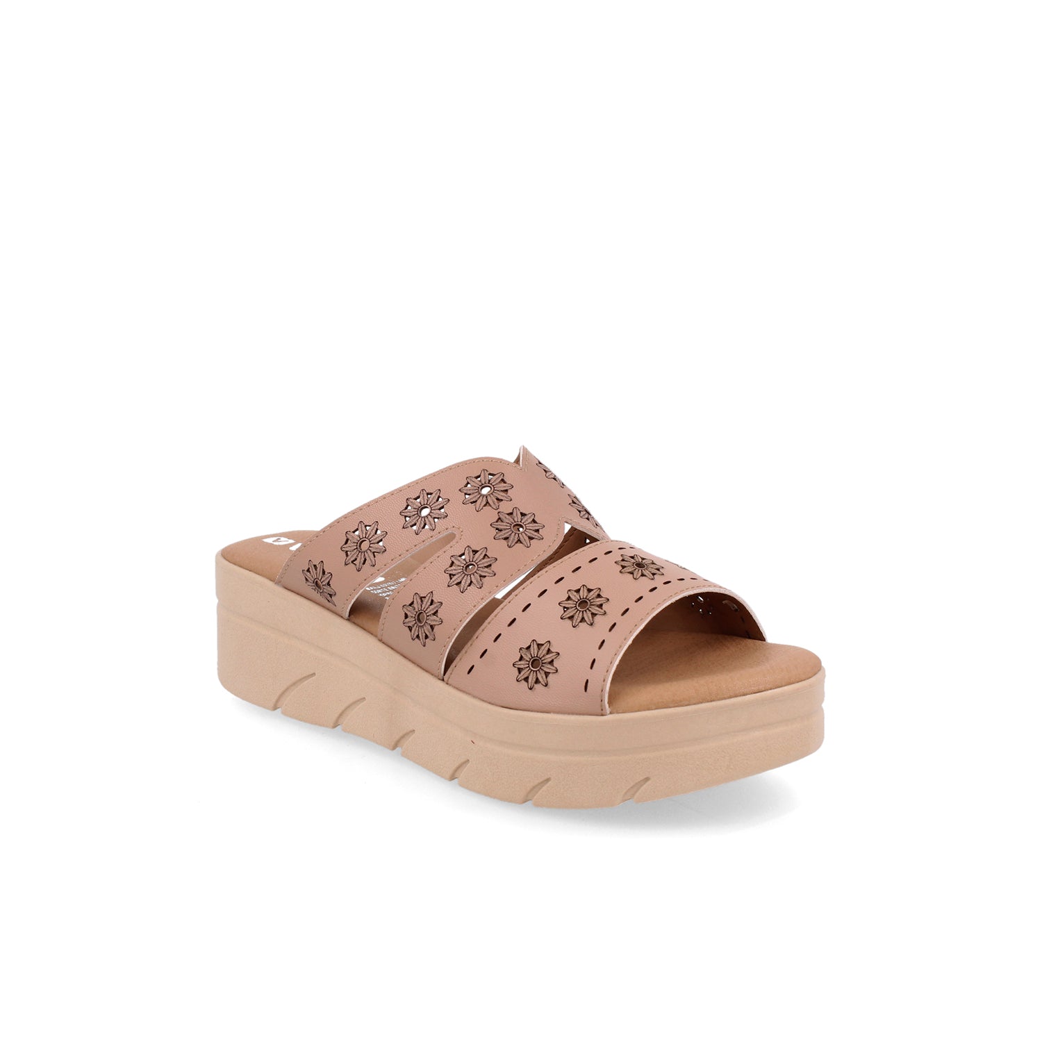 Sandalia Casual Vazza color Maquillaje para Mujer