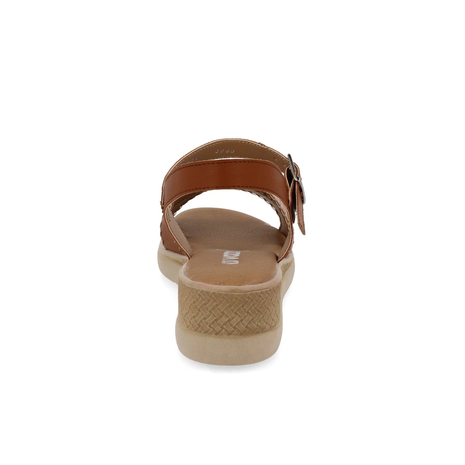Sandalia Casual Vazza color Cognac para Mujer