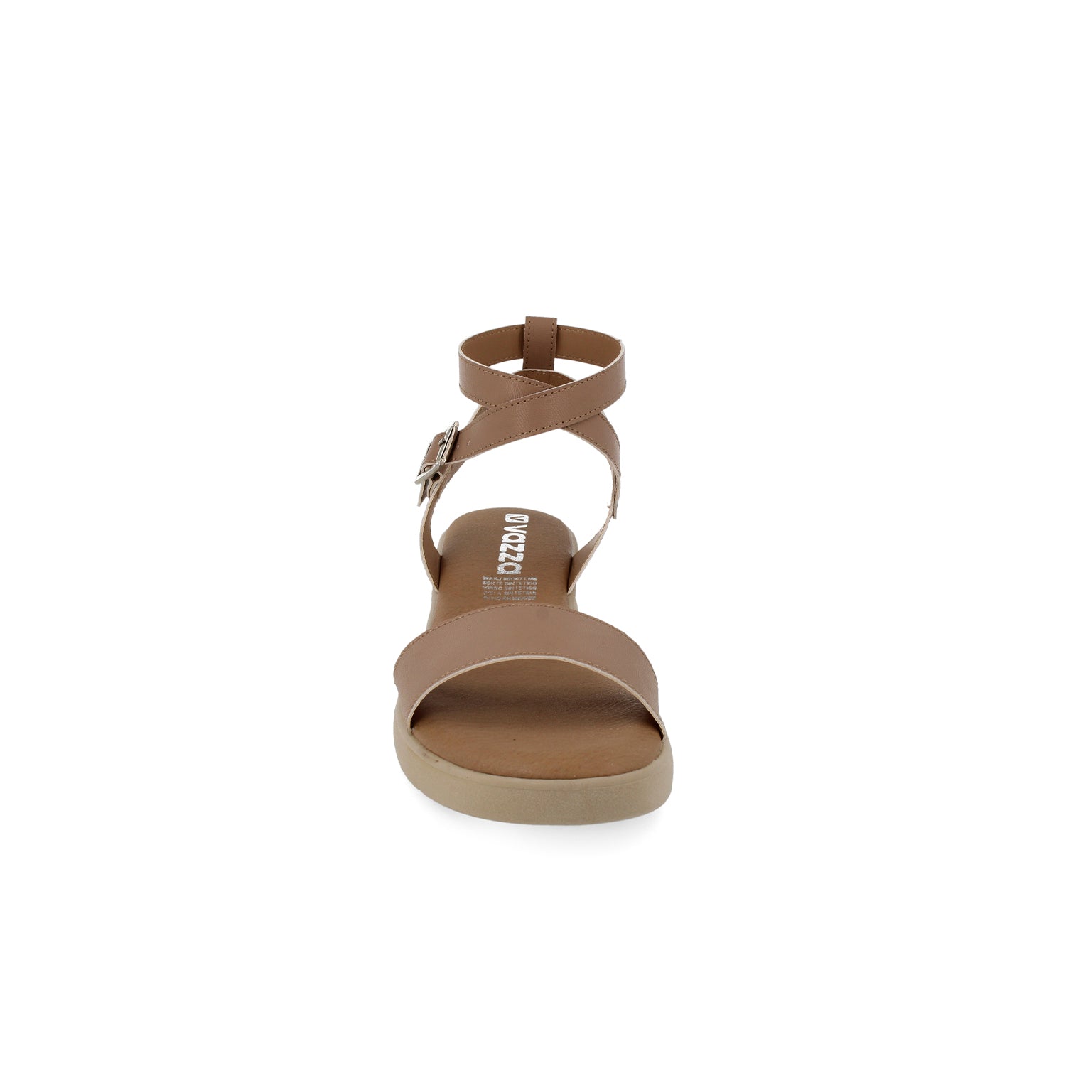 Sandalia Casual Vazza color Maquillaje para Mujer