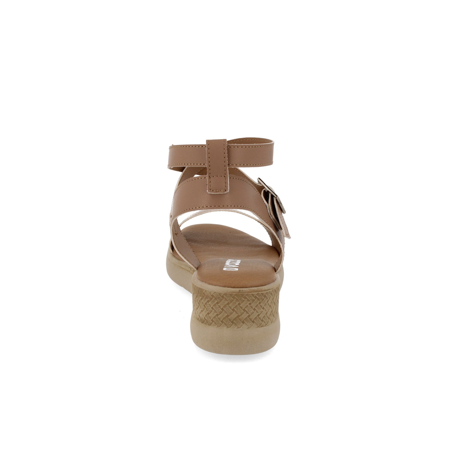 Sandalia Casual Vazza color Maquillaje para Mujer