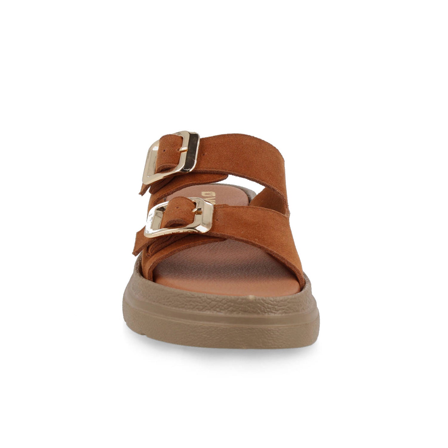 Sandalia Casual Vazza color Tan para Mujer