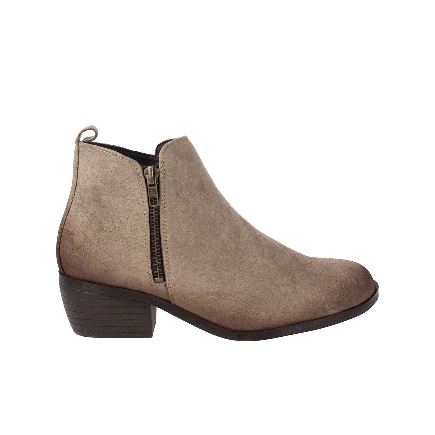 Botin Casual Vazza color Topo para Mujer