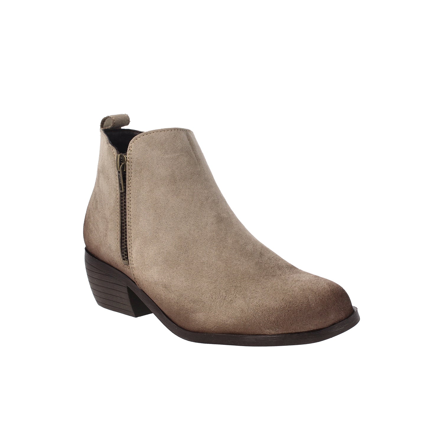 Botin Casual Vazza color Topo para Mujer