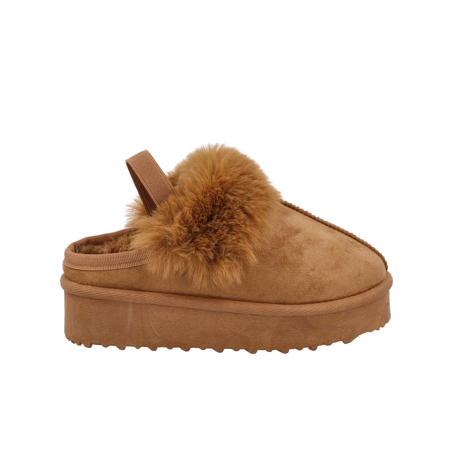 Pantufla Casual Vazza color Camel para Mujer
