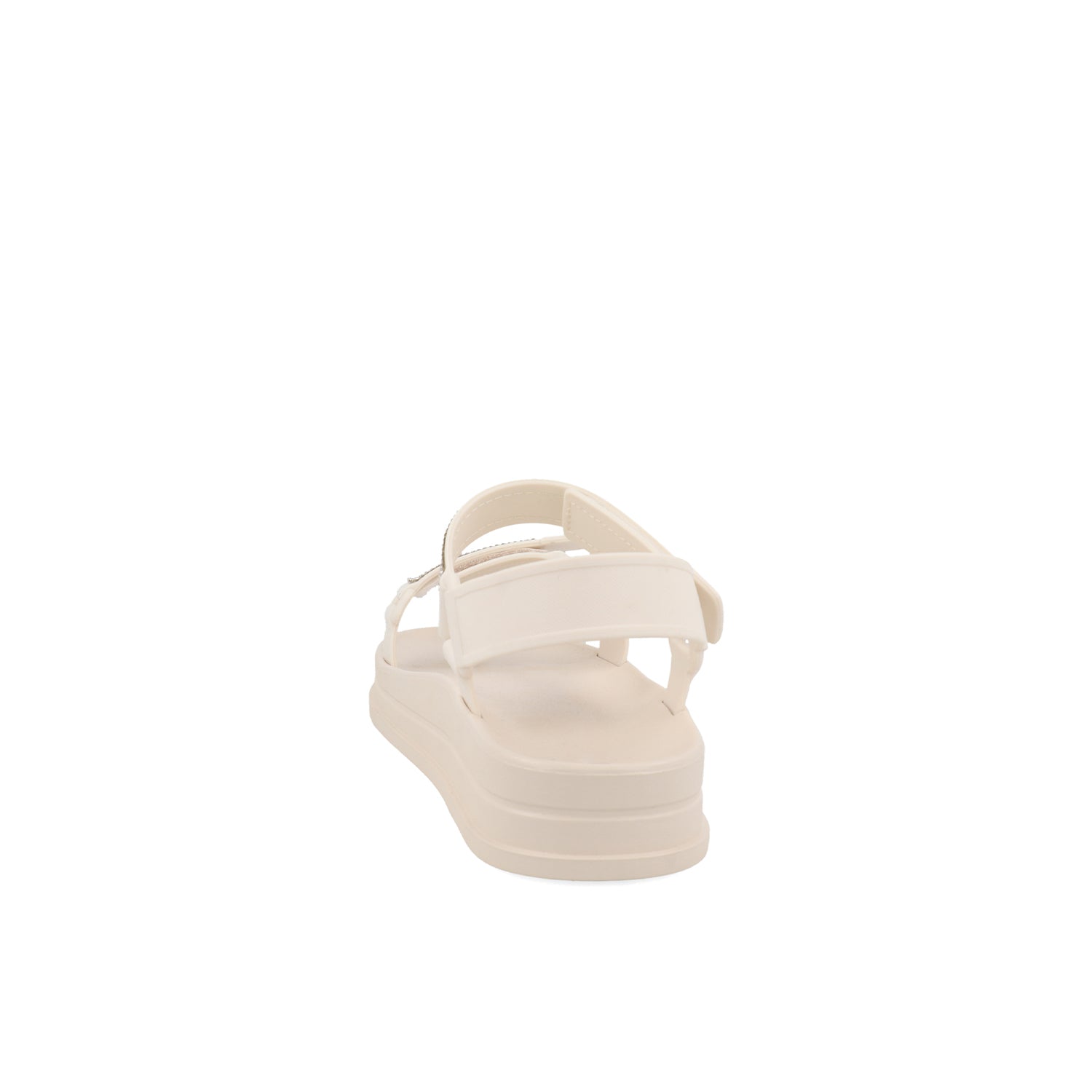 Sandalia Casual Vazza color Blanco para Mujer con brillos
