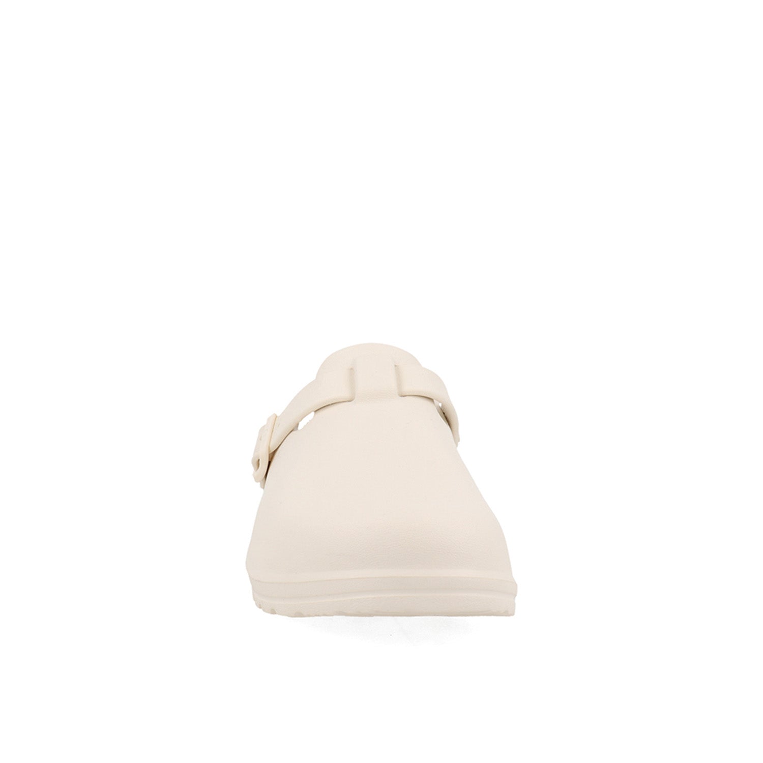 Sandalia Casual Vazza color Latte para Mujer con hebilla plastificada