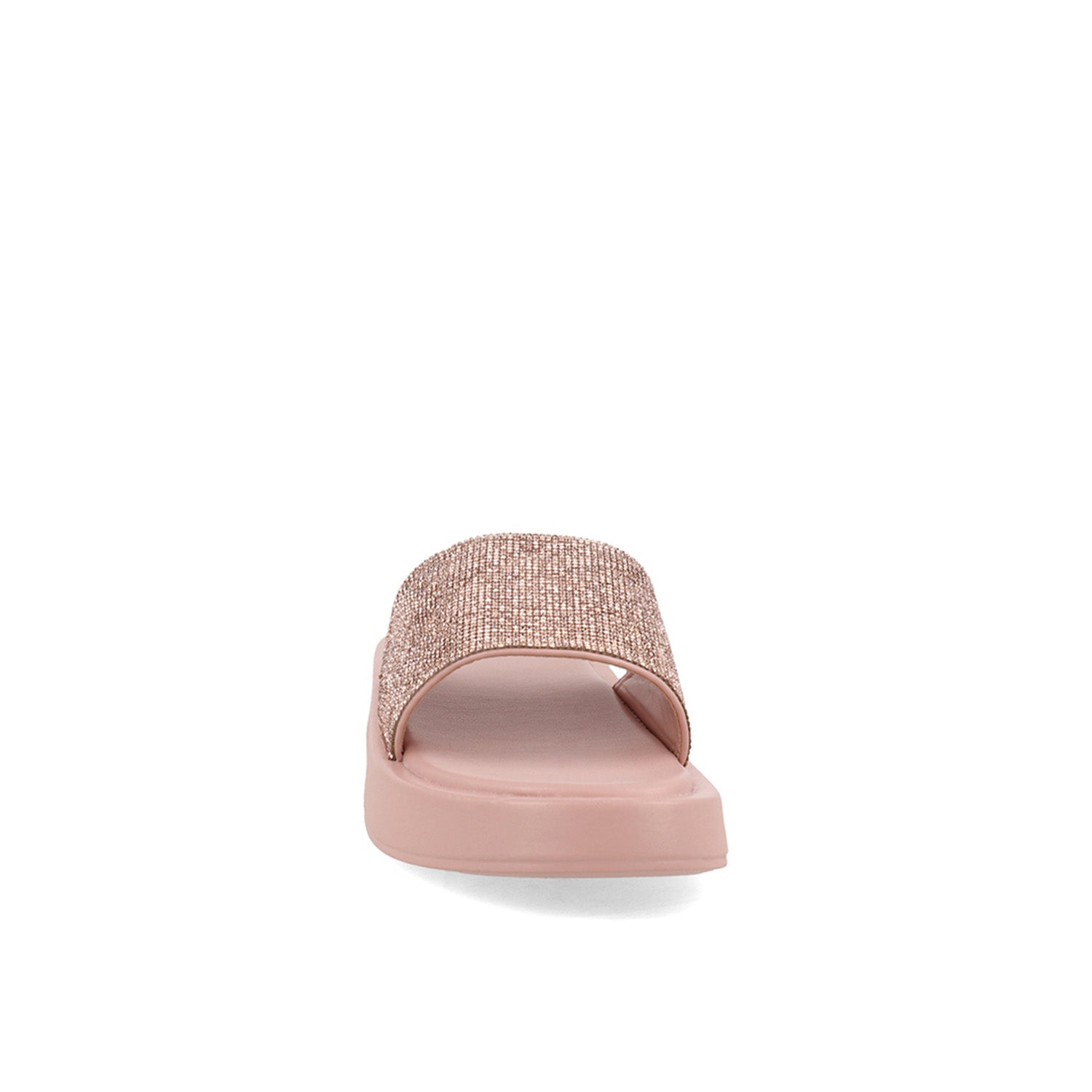 Sandalia Casual Vazza color Rosa para Mujer con brillos