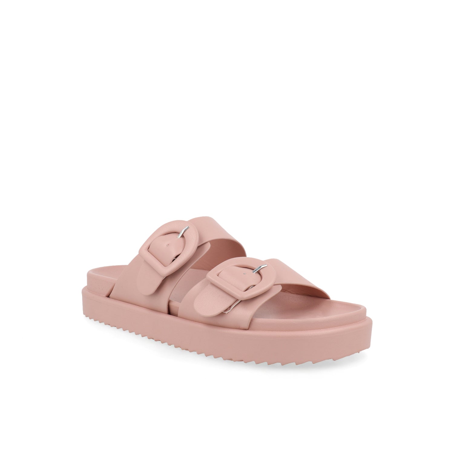 Sandalia Casual Vazza color Rosa para Mujer con hebilla plastificada