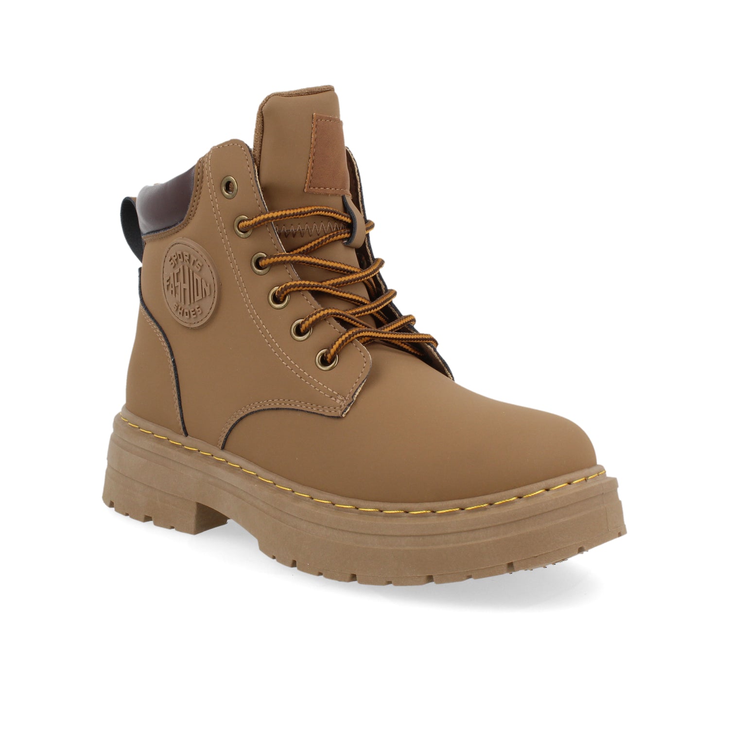 Botin Casual Vazza color Camel para Mujer