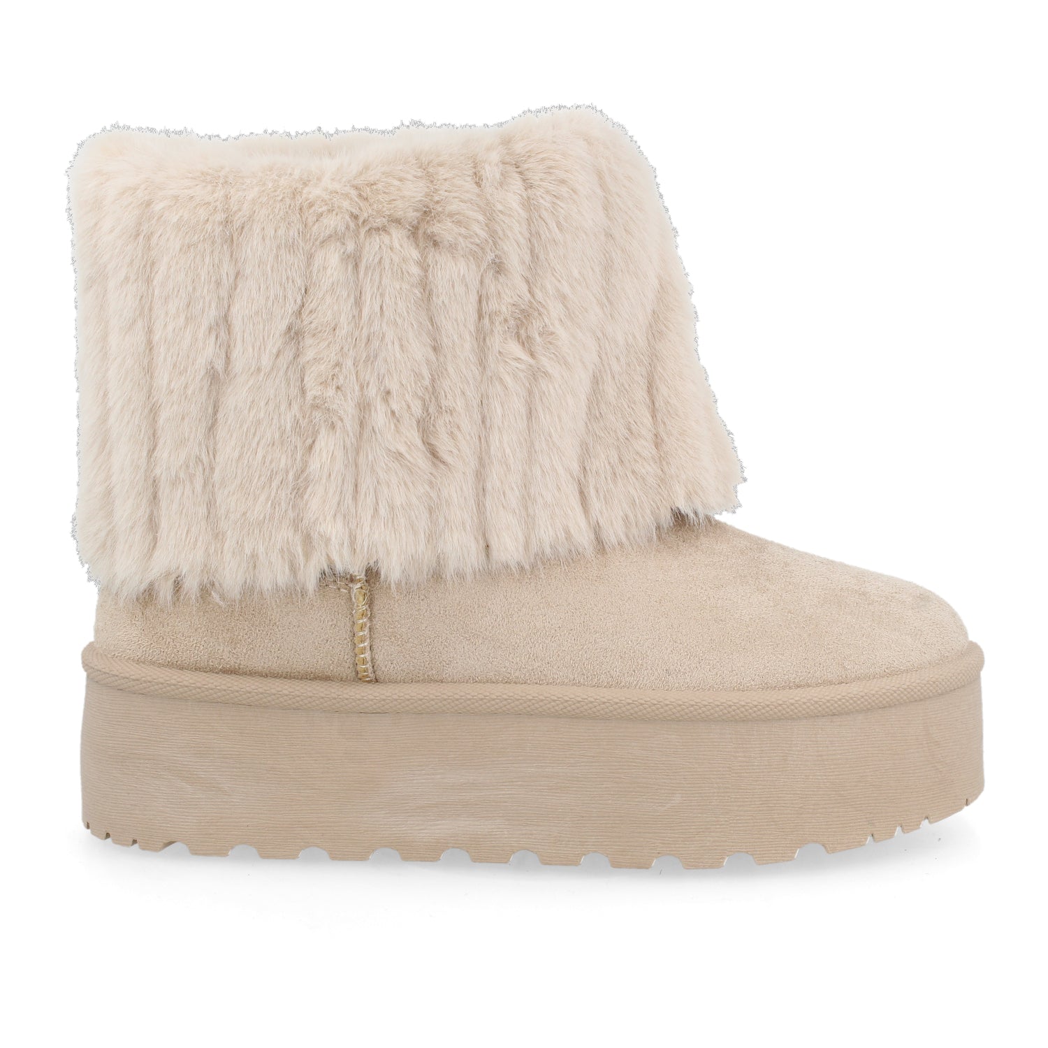 Botin Casual Vazza color Beige para Mujer