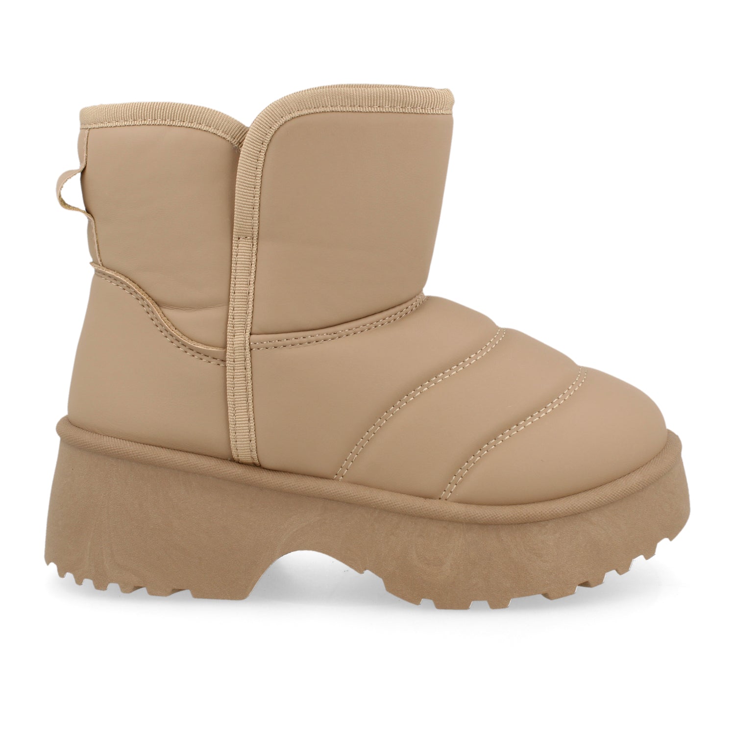 Botin Casual Vazza color Khaki para Mujer