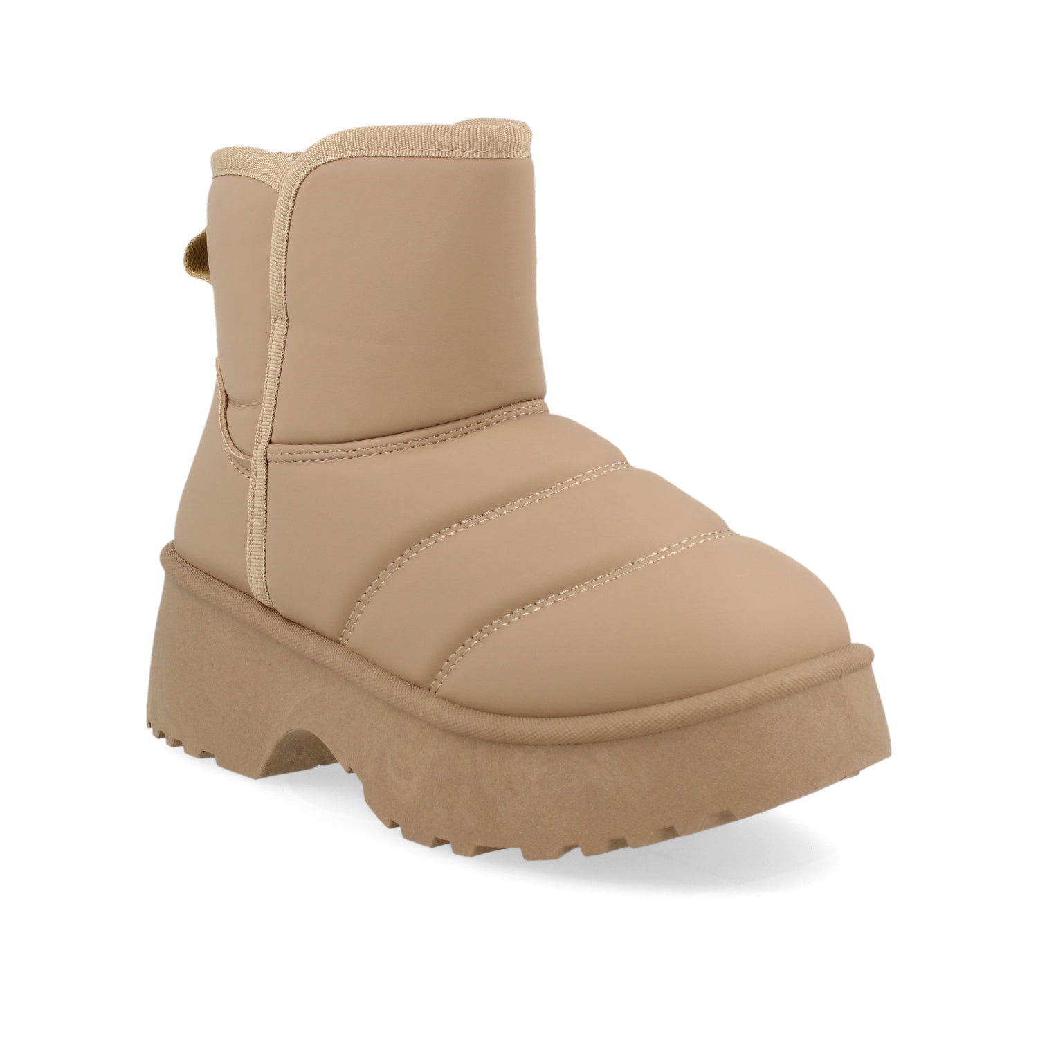 Botin Casual Vazza color Khaki para Mujer