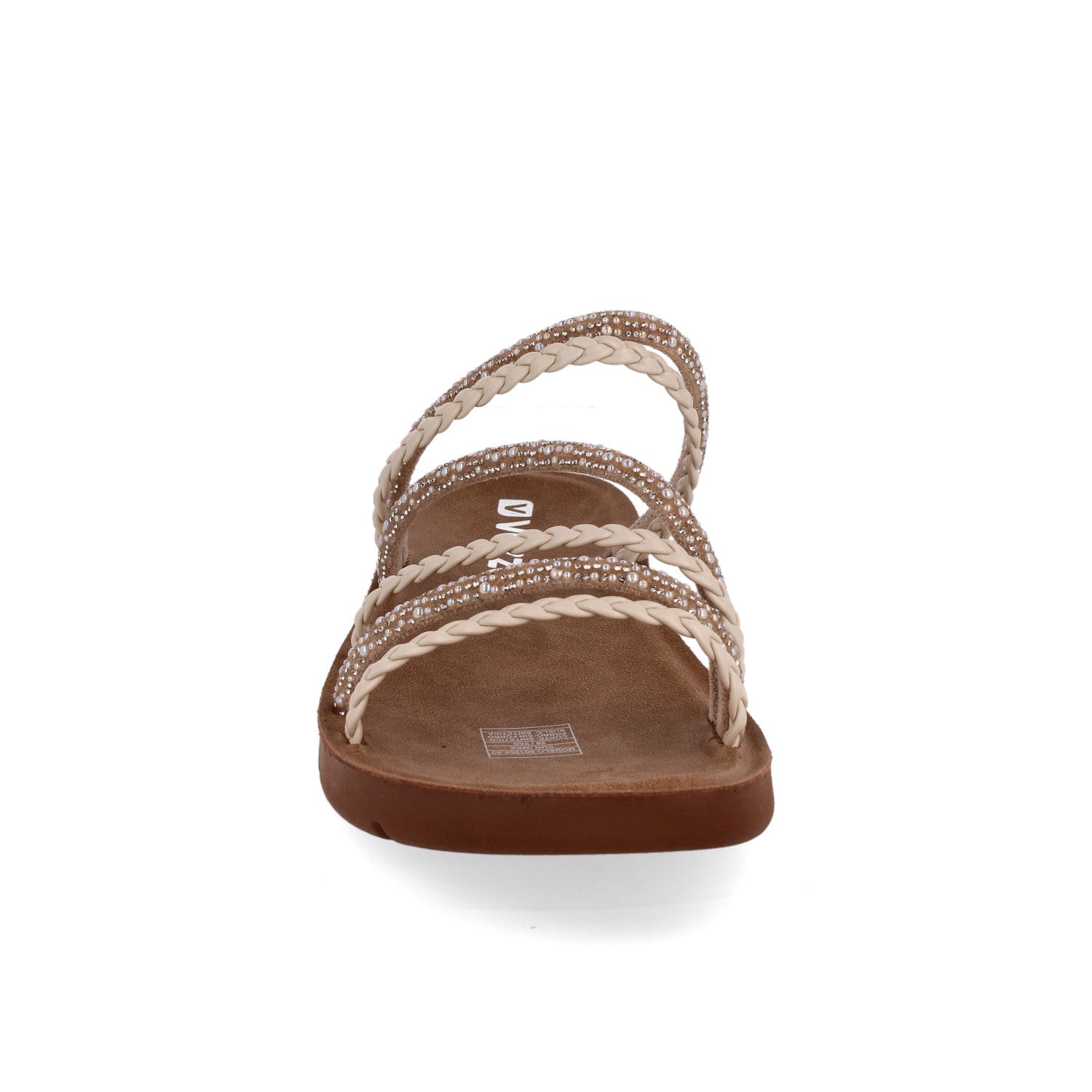 Sandalia Casual Vazza color Blanco para Mujer