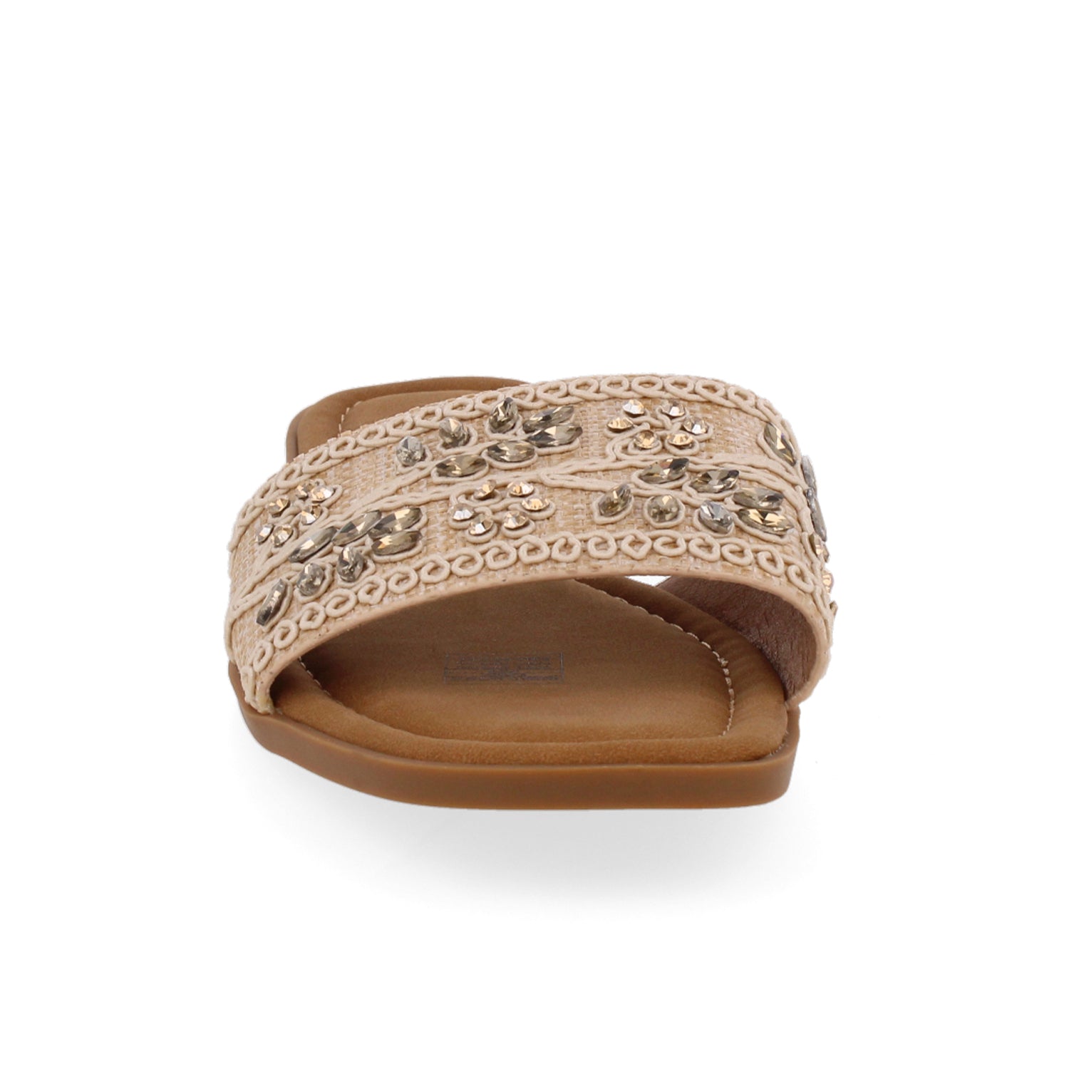 Sandalia Casual Vazza color Oro para Mujer