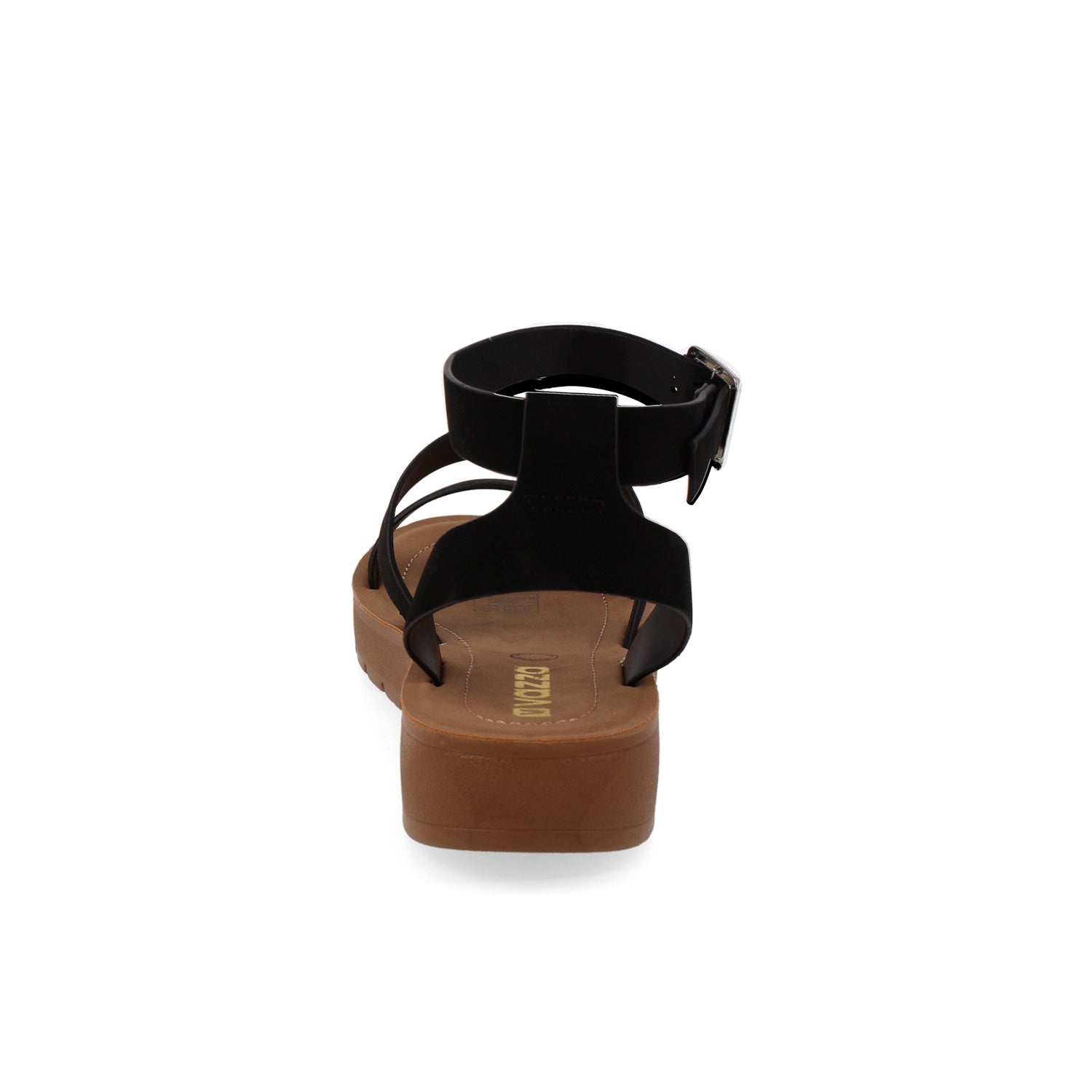 Sandalia Casual Vazza color Negro para Mujer