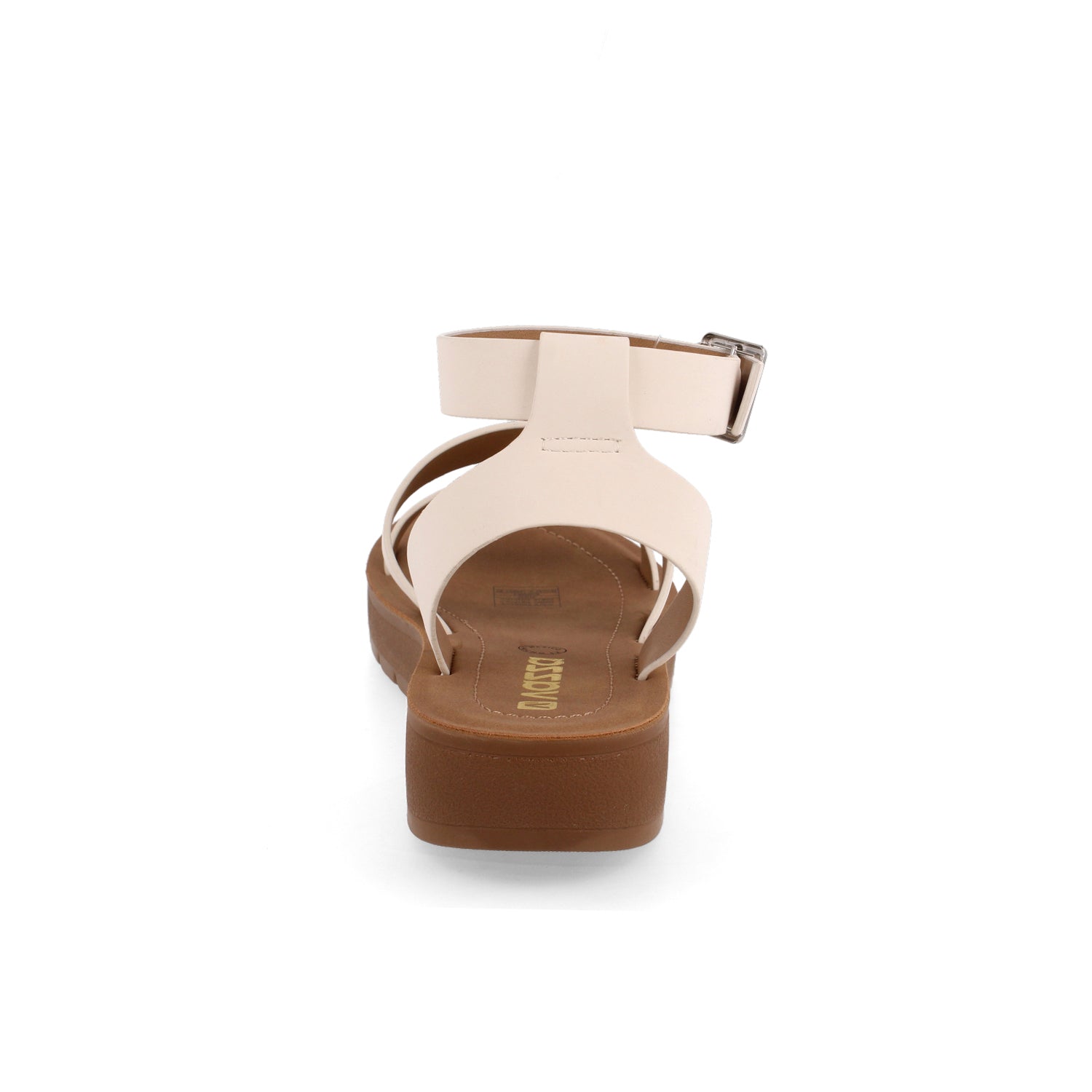 Sandalia Casual Vazza color Blanco para Mujer