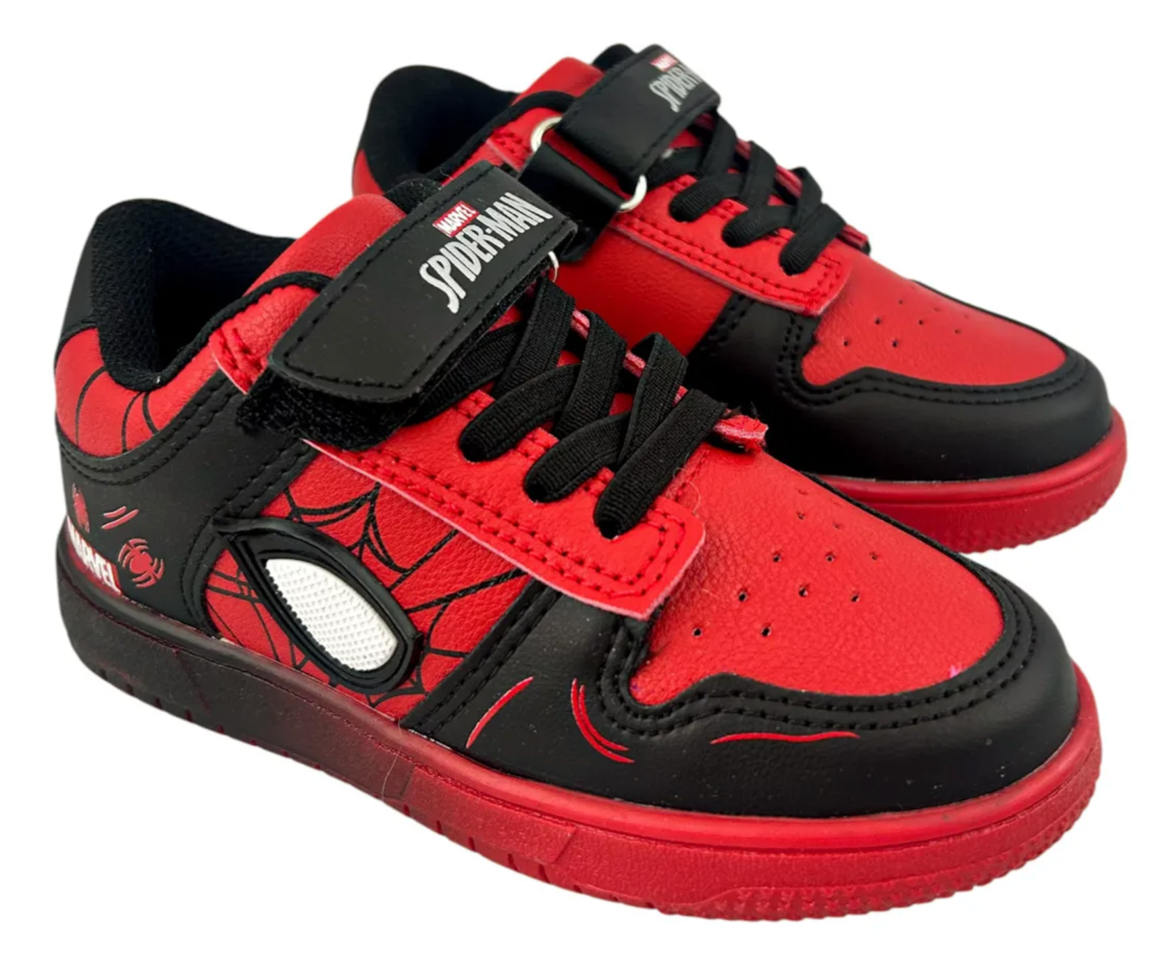 Tenis Vazza color Rojo Spider Man para Junior Niño