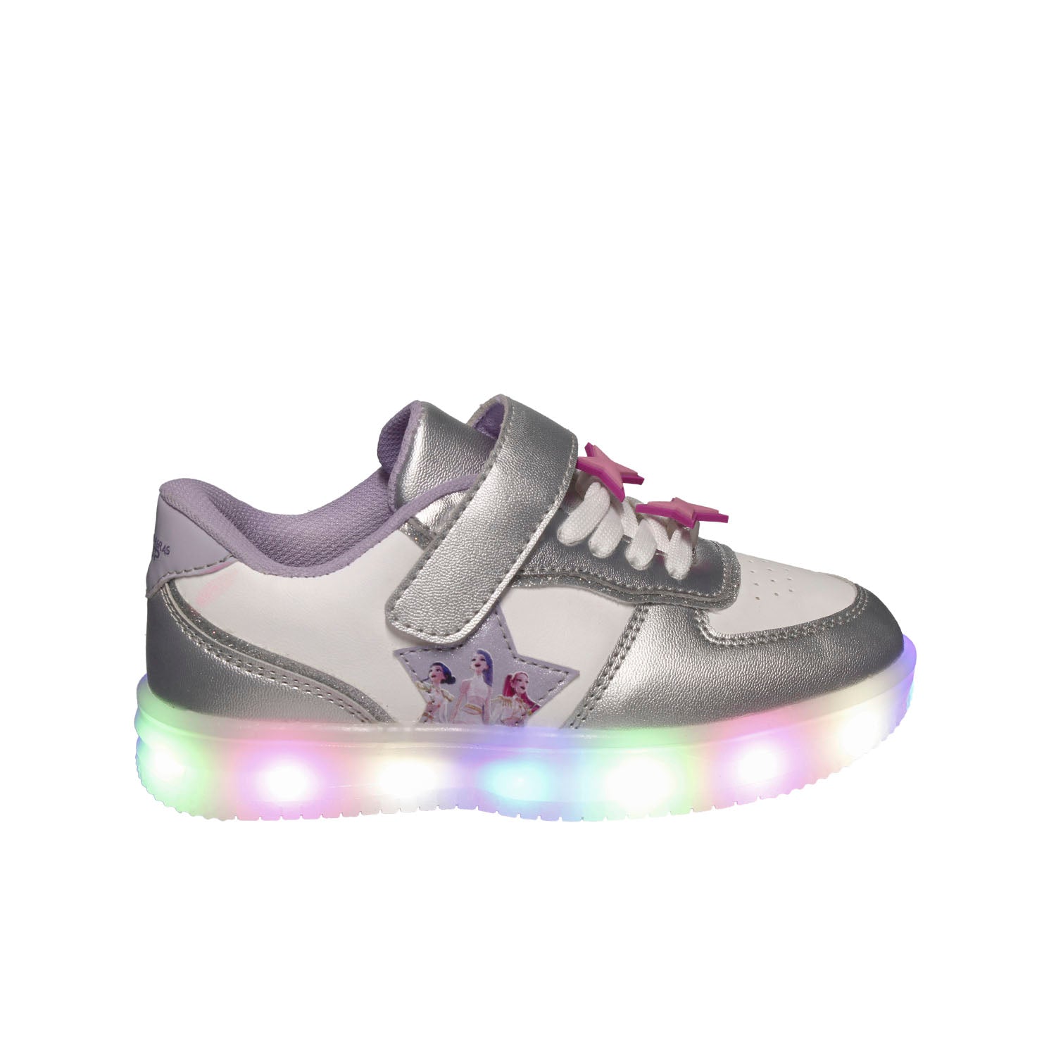 Tenis de las guerreras K Pop color Plata para Junior Niña