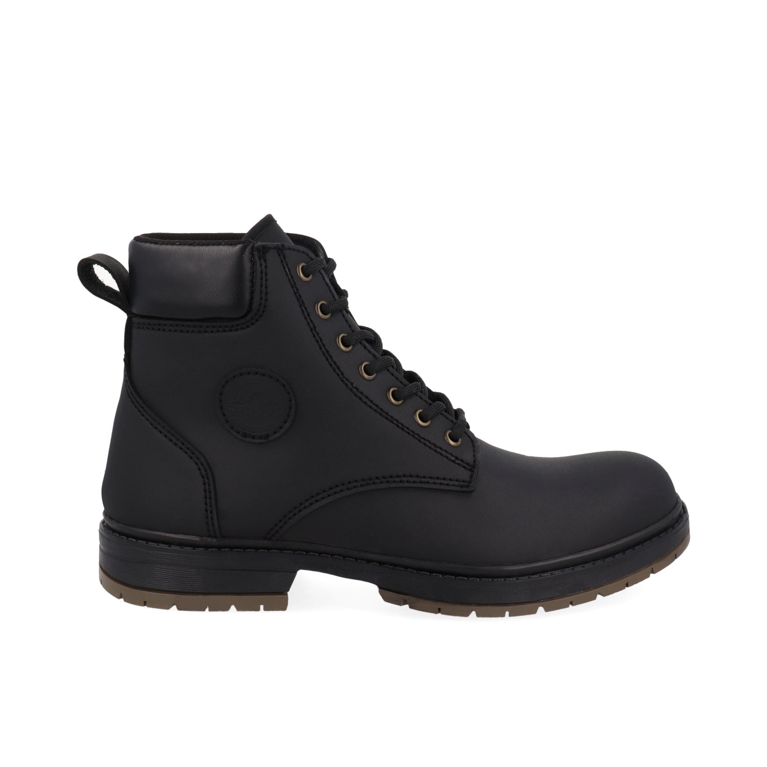 Botin Tipo Industrial Vazza color Negro para Hombre