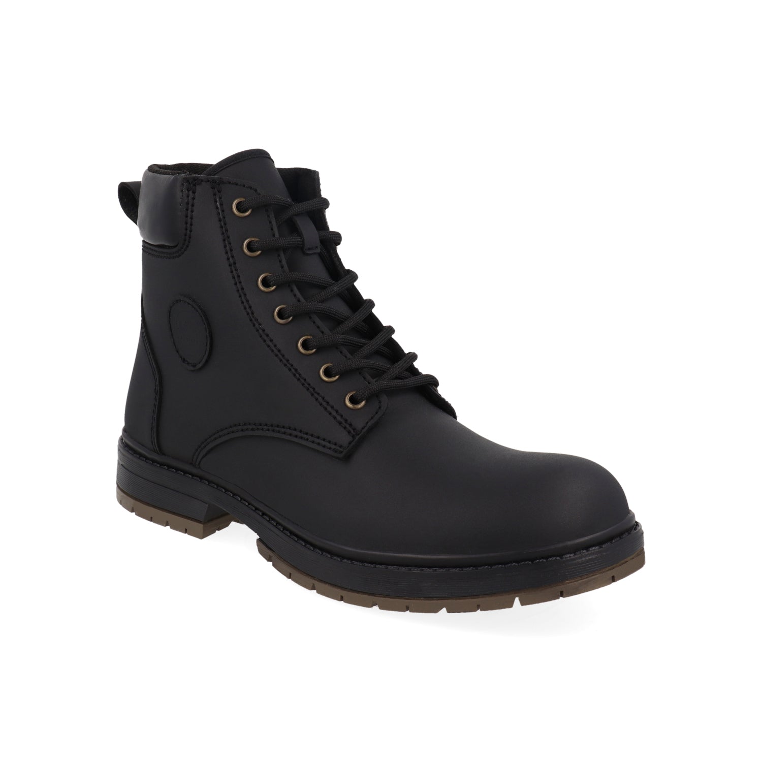 Botin Tipo Industrial Vazza color Negro para Hombre