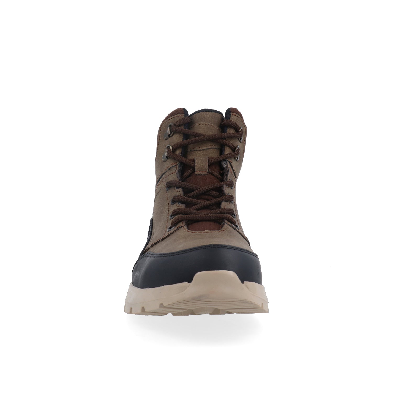 Botin Tipo Industrial Vazza color Café para Hombre
