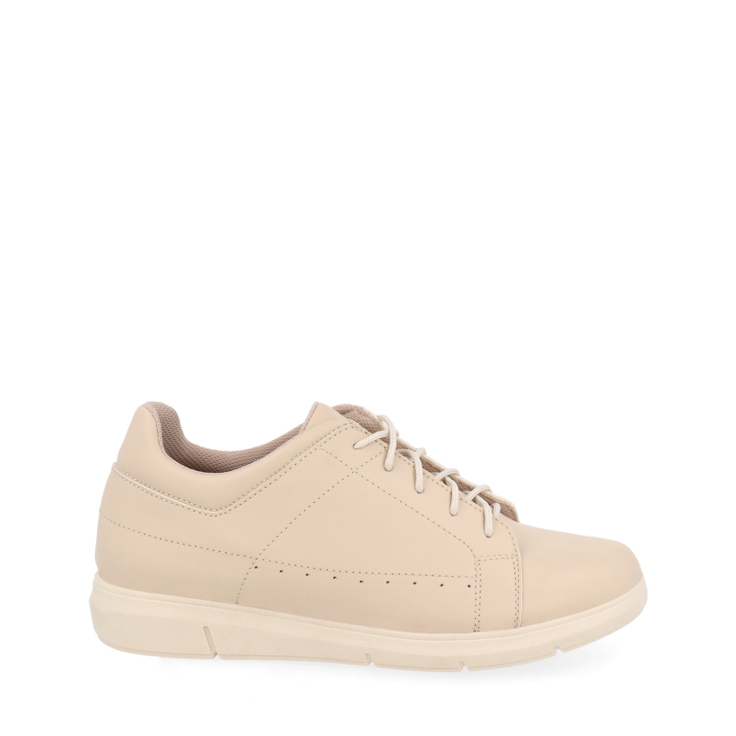 Zapato Confort Casual Vazza color Hueso para Mujer