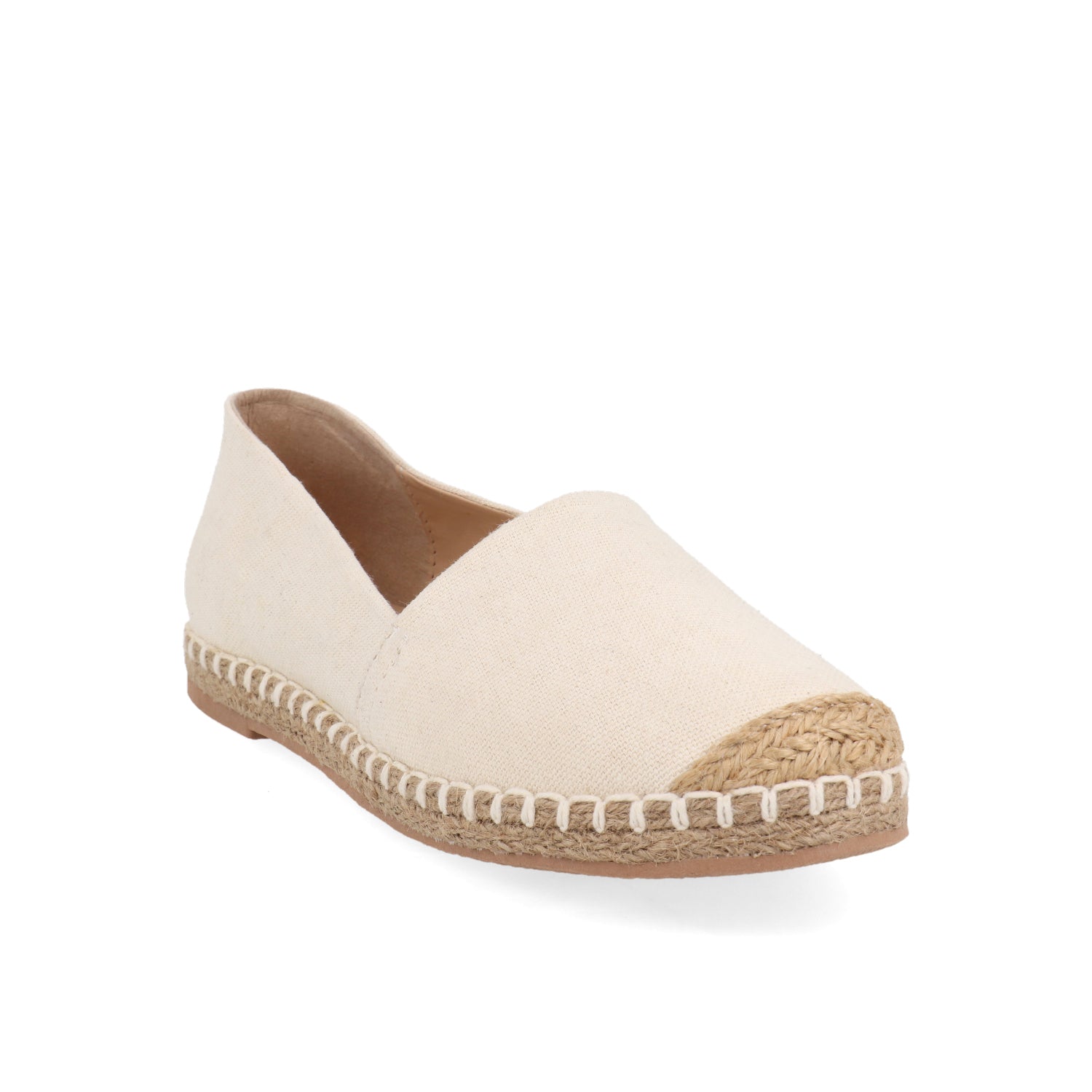 Alpargata Casual Vazza color Latte para Mujer
