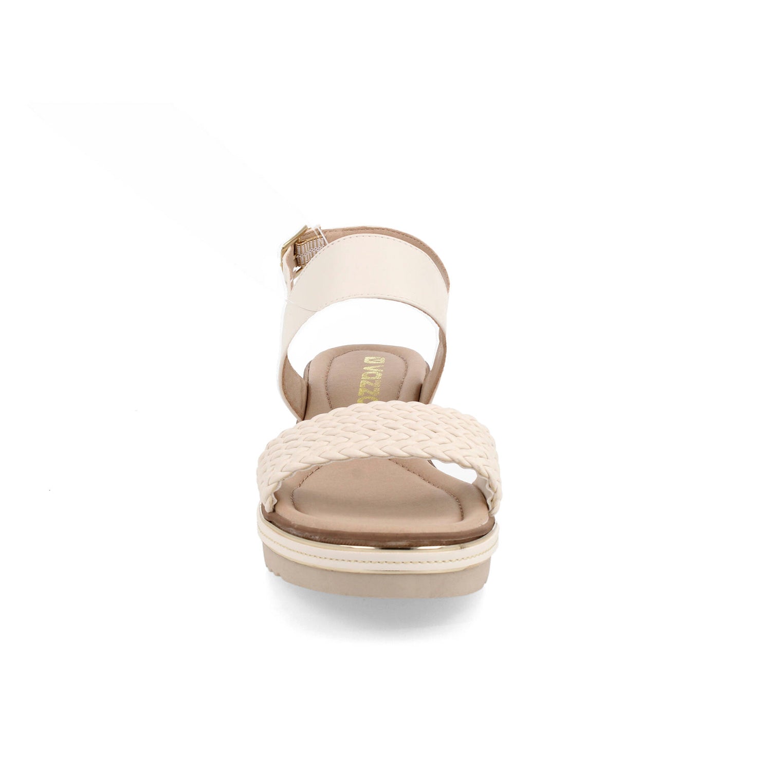 Sandalia Casual Gilardi color Latte para Mujer