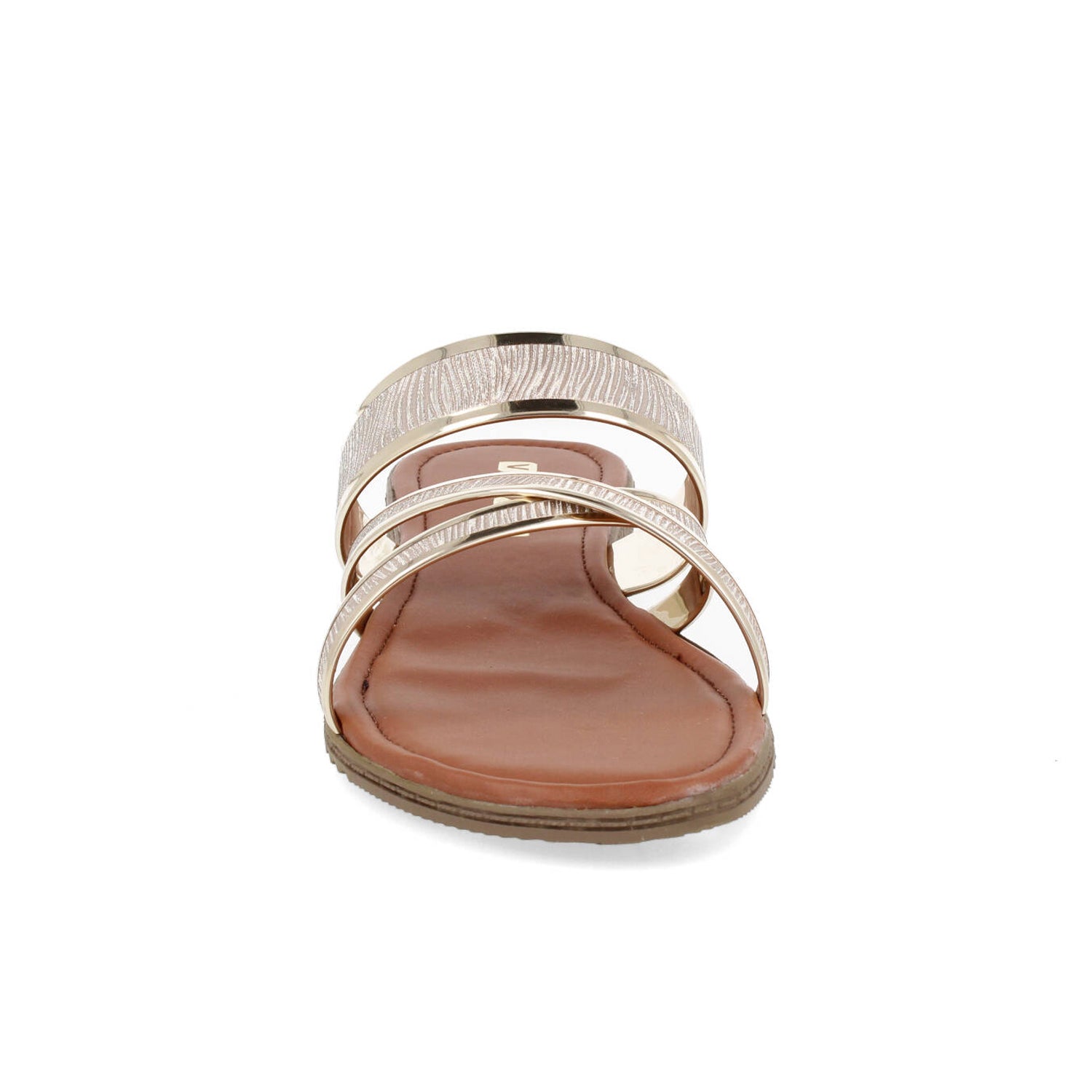 Sandalia Casual Gilardi color Oro para Mujer