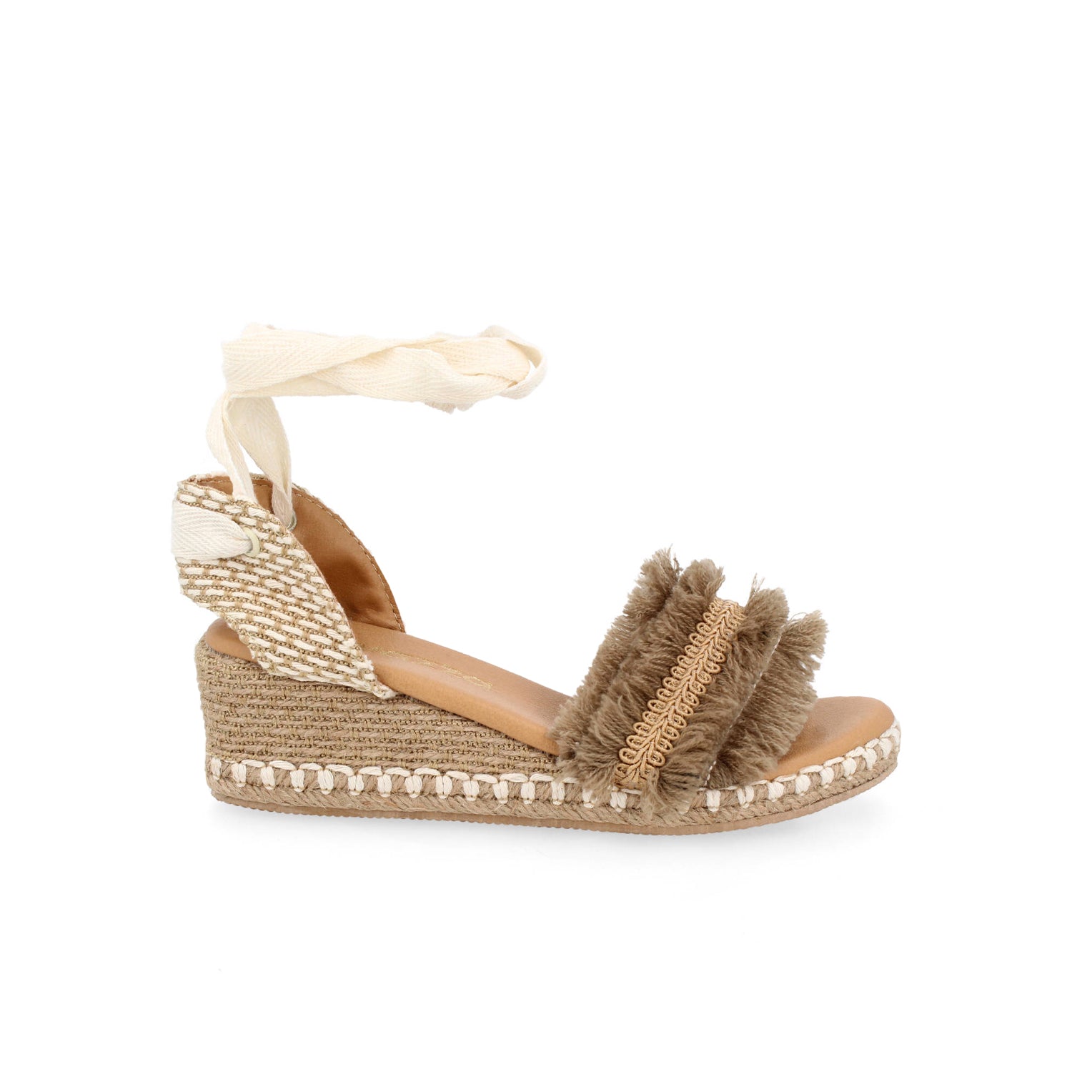 Sandalia Casual Gilardi color Natural para Mujer